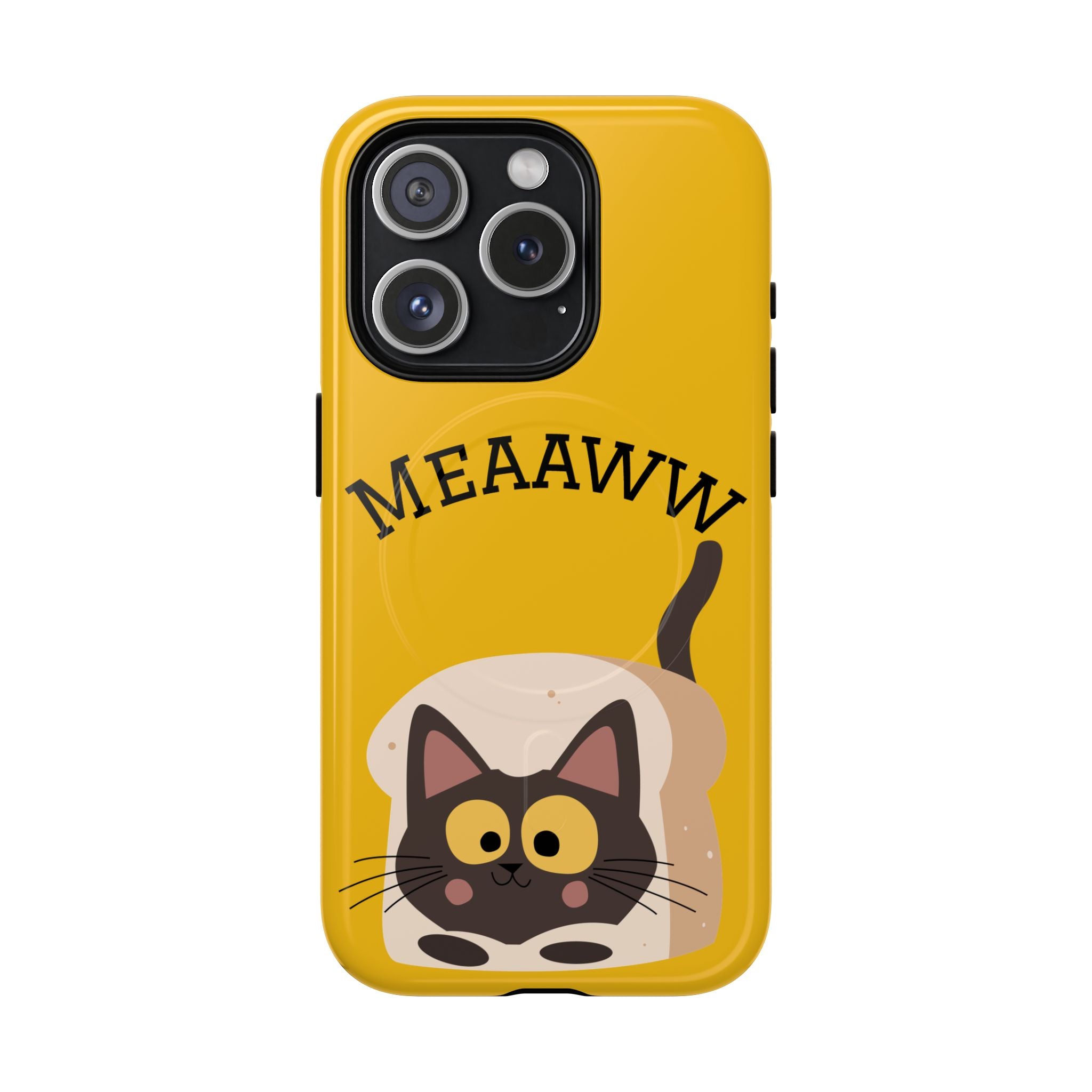 Funny Cat Phone Case for Pet Lovers, Tough Magnetic Cases, Cute Cat Accessory, Gift for Cat Owners, Unique Cat Themed Gift