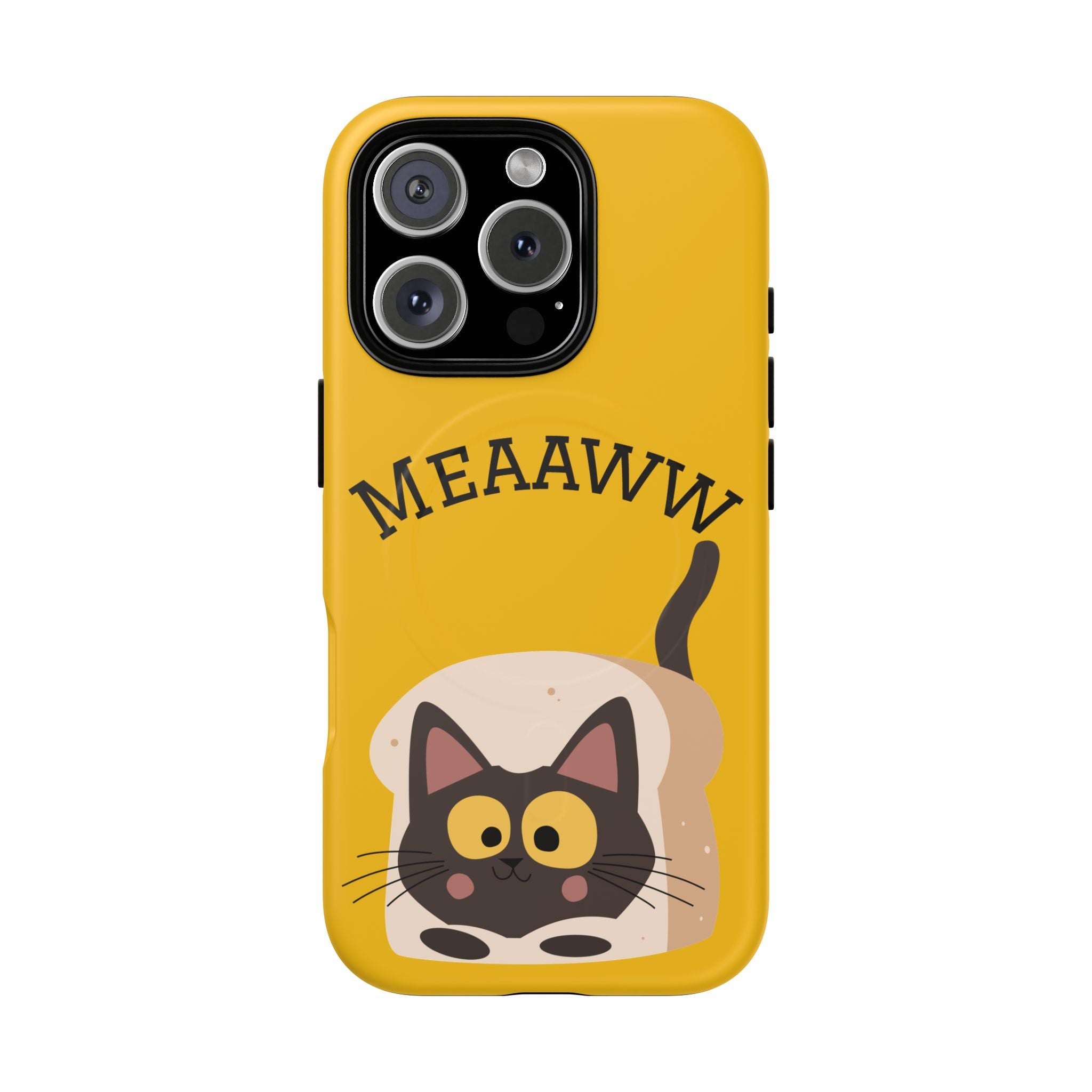 Funny Cat Phone Case for Pet Lovers, Tough Magnetic Cases, Cute Cat Accessory, Gift for Cat Owners, Unique Cat Themed Gift