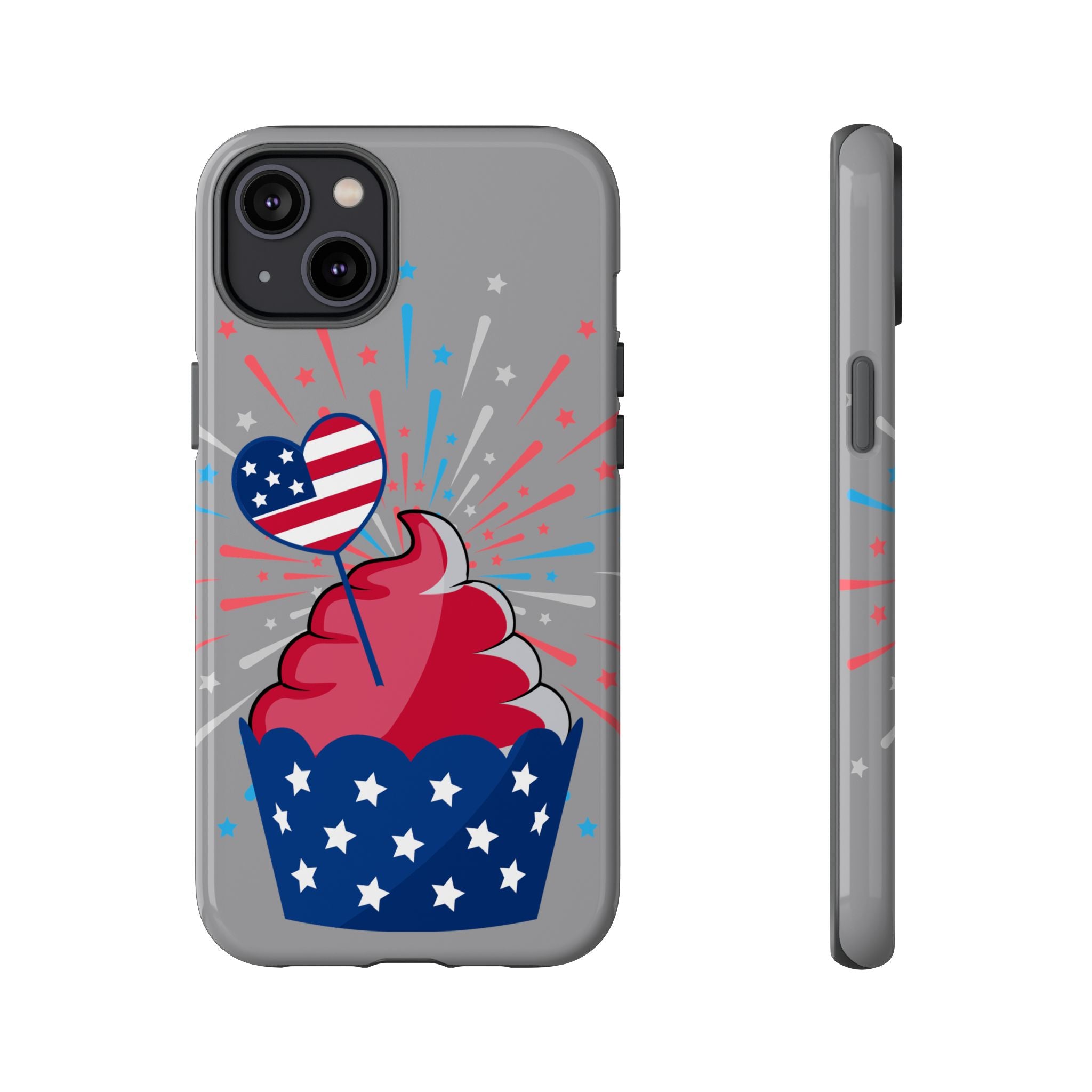 Patriotic Phone Case - Tough Cases, Independence Day Decor, July 4th Gift, Star-Spangled Design, Independence Celebration Accessory