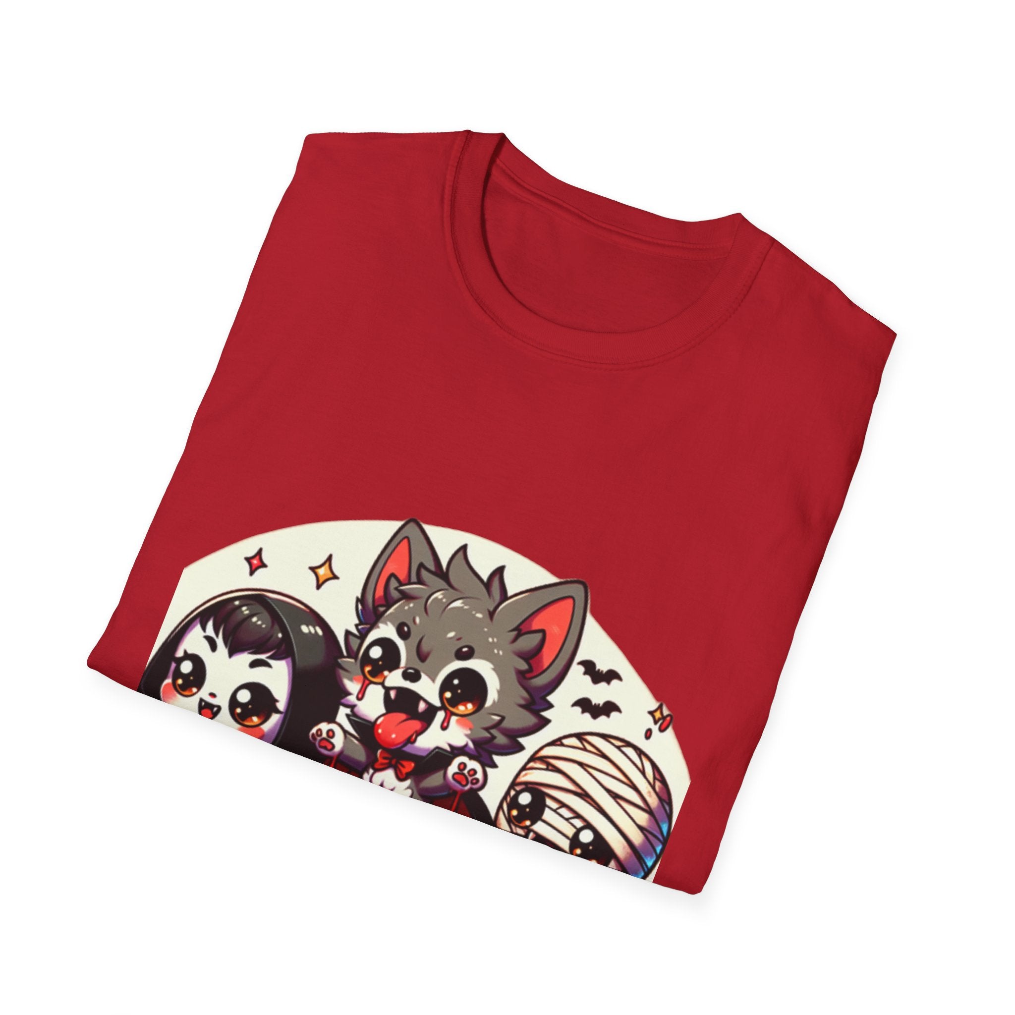 Cute Halloween Kids T-Shirt, Unisex Tee for Fall Festivals, Trick or Treat, Costume Party, Gift Idea