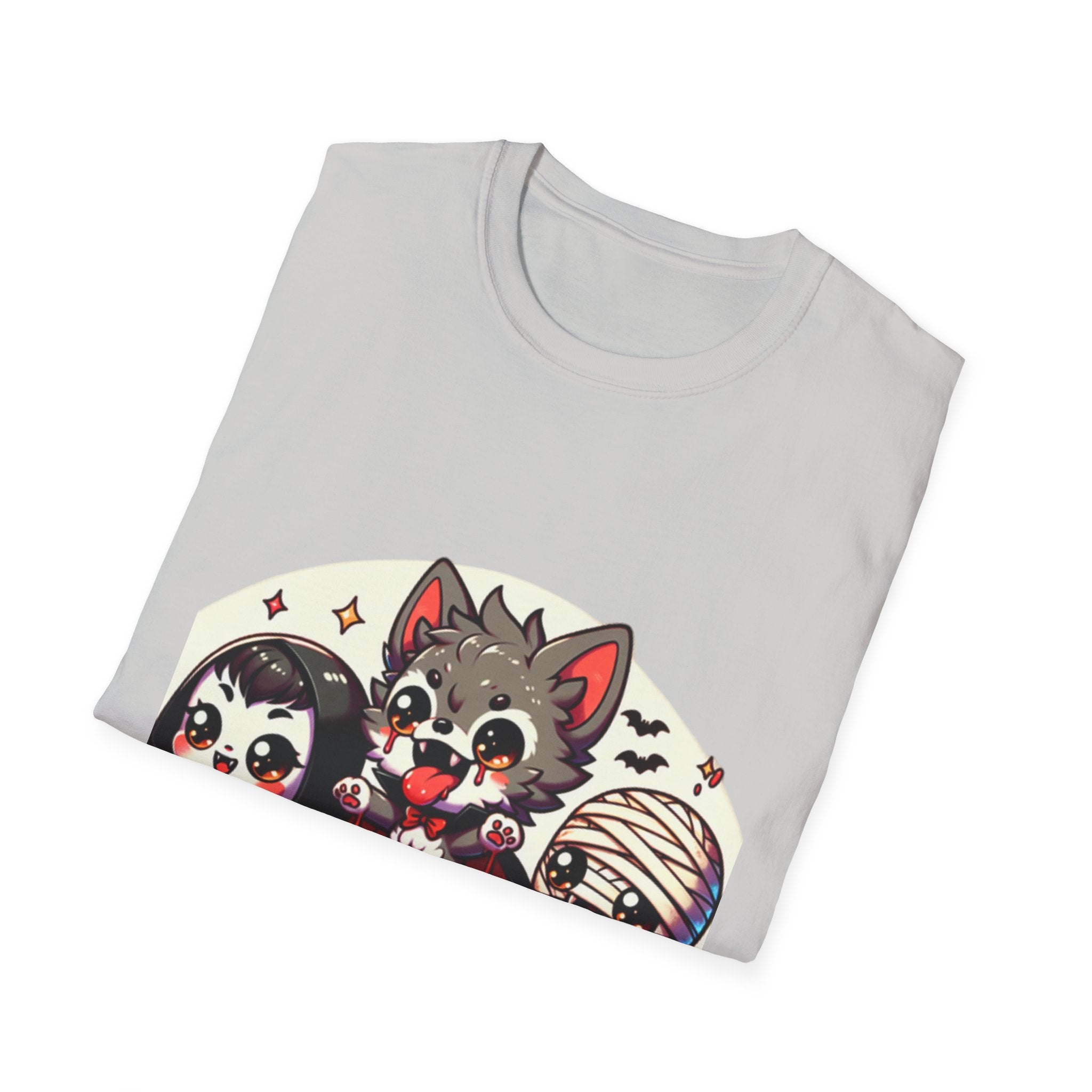 Cute Halloween Kids T-Shirt, Unisex Tee for Fall Festivals, Trick or Treat, Costume Party, Gift Idea