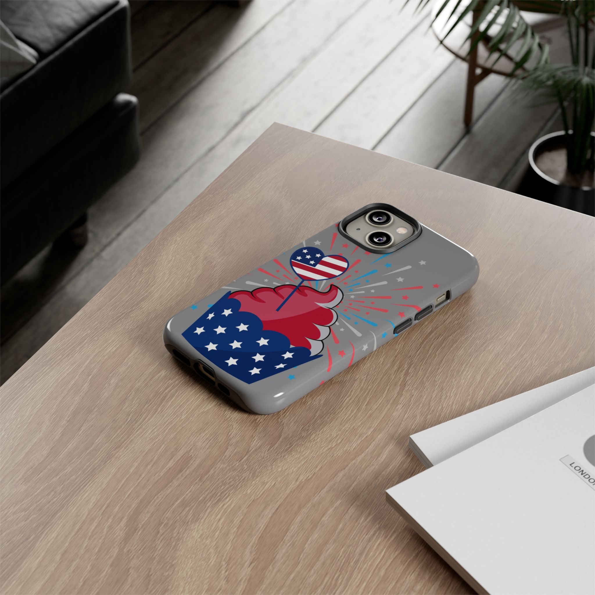 Patriotic Phone Case - Tough Cases, Independence Day Decor, July 4th Gift, Star-Spangled Design, Independence Celebration Accessory