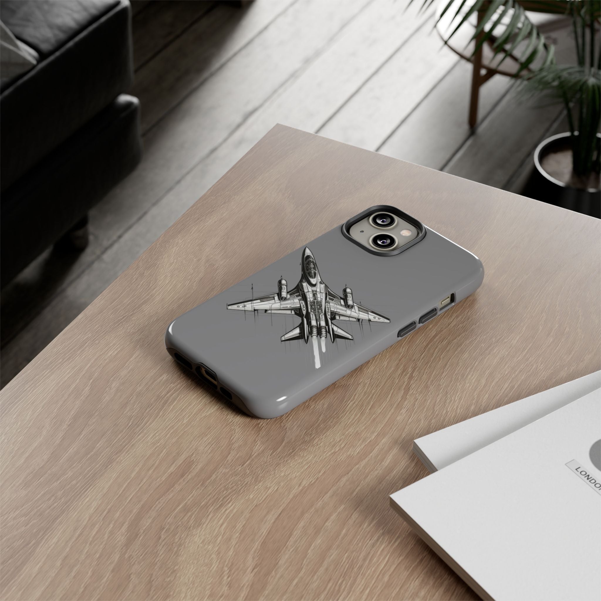 Tough Cases - Airplane Phone Case, Fighter Jet Design, Gift for Aviation Lovers, Durable Protection, Cool Tech Accessories