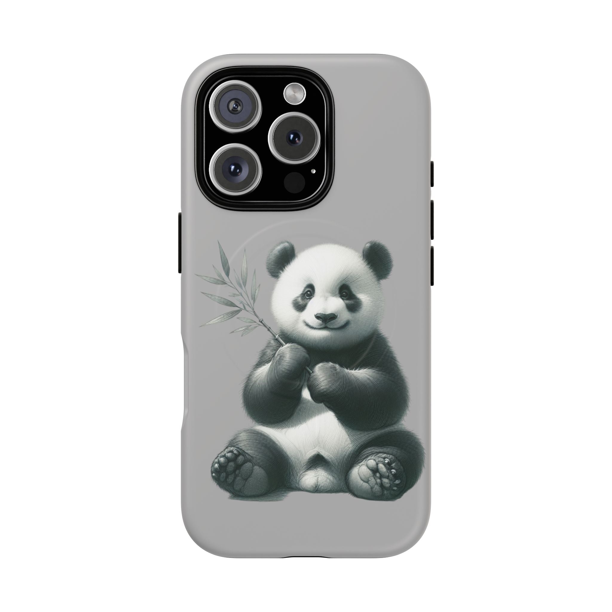 Cute Panda Magnetic Phone Case, Durable Phone Cover, Gift for Animal Lovers, Cute Phone Accessory, Stylish Protection Case