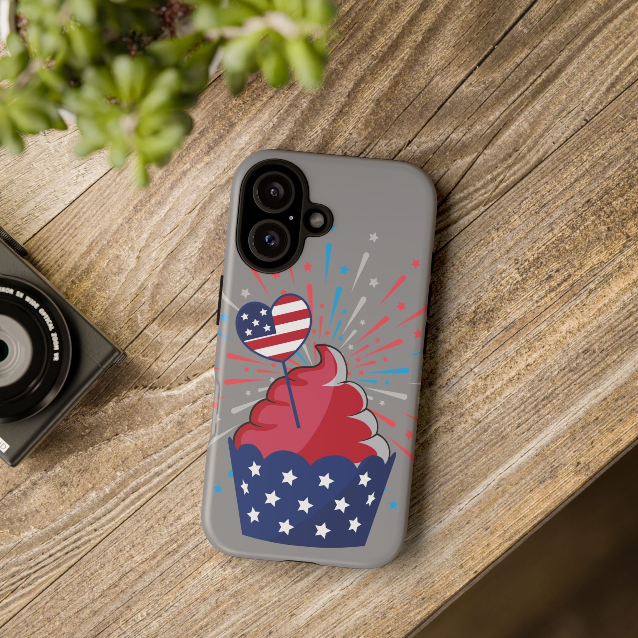 Patriotic Phone Case - Tough Cases, Independence Day Decor, July 4th Gift, Star-Spangled Design, Independence Celebration Accessory