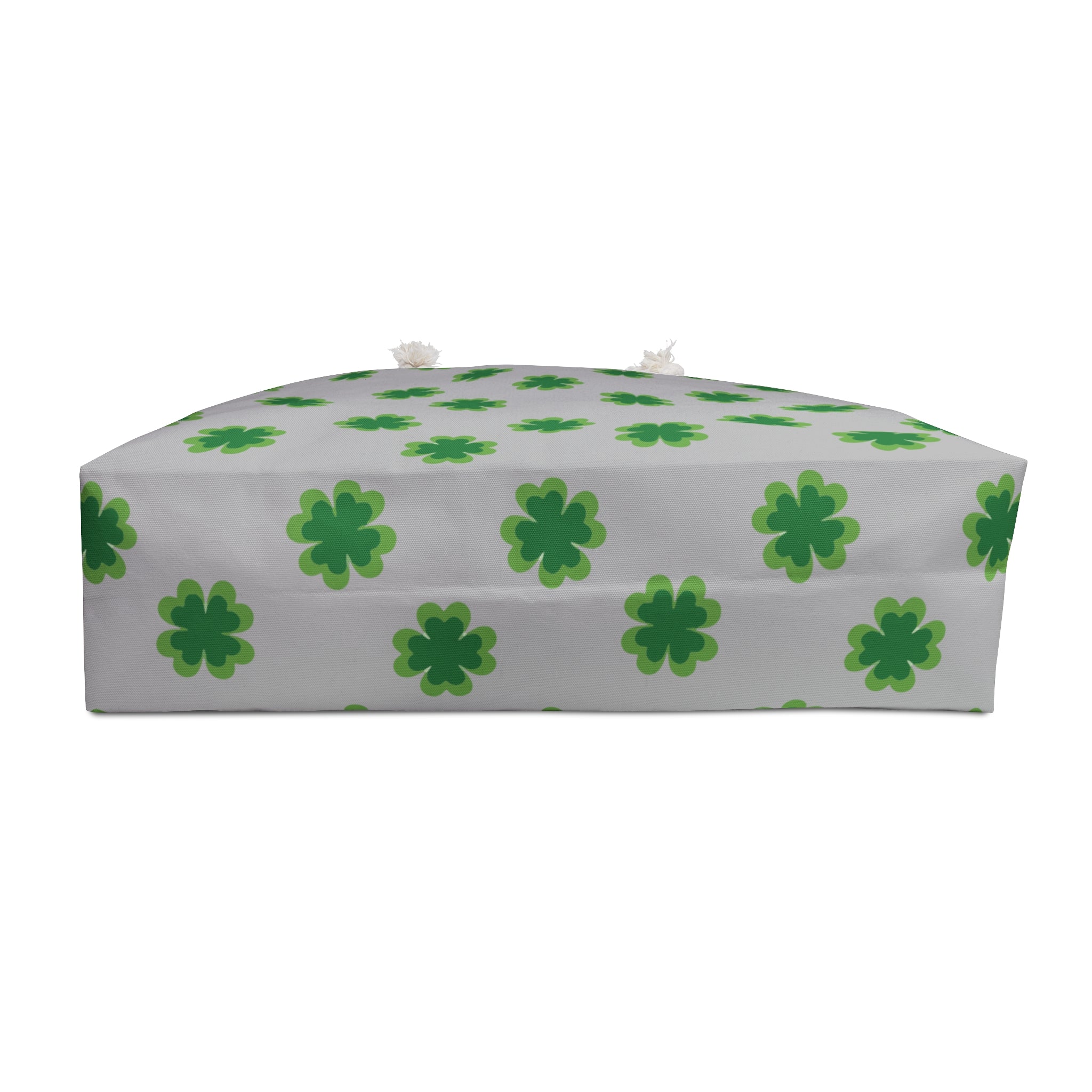 St. Patrick's Day Weekender Bag | Shamrock Tote for Travel, Beach, Gym, or Weekend Getaway | Lucky Charm Gift