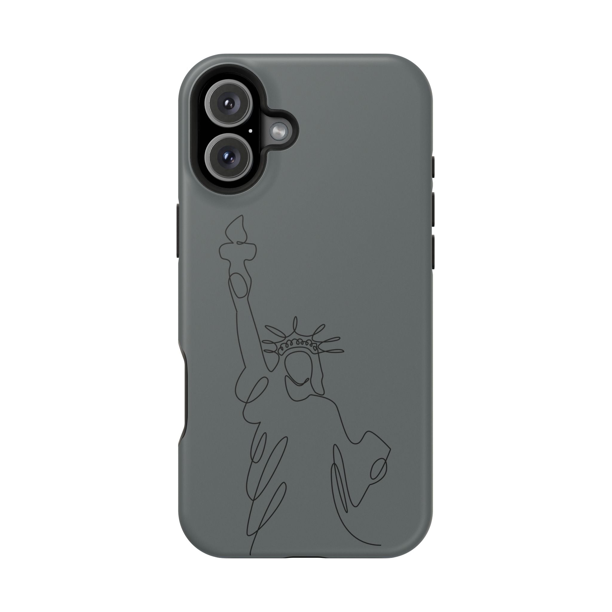 Stylish Impact-Resistant Phone Case with Liberty Design, Protective Cover, Gift for Travel Lovers, Unique Phone Accessory, Holiday Present
