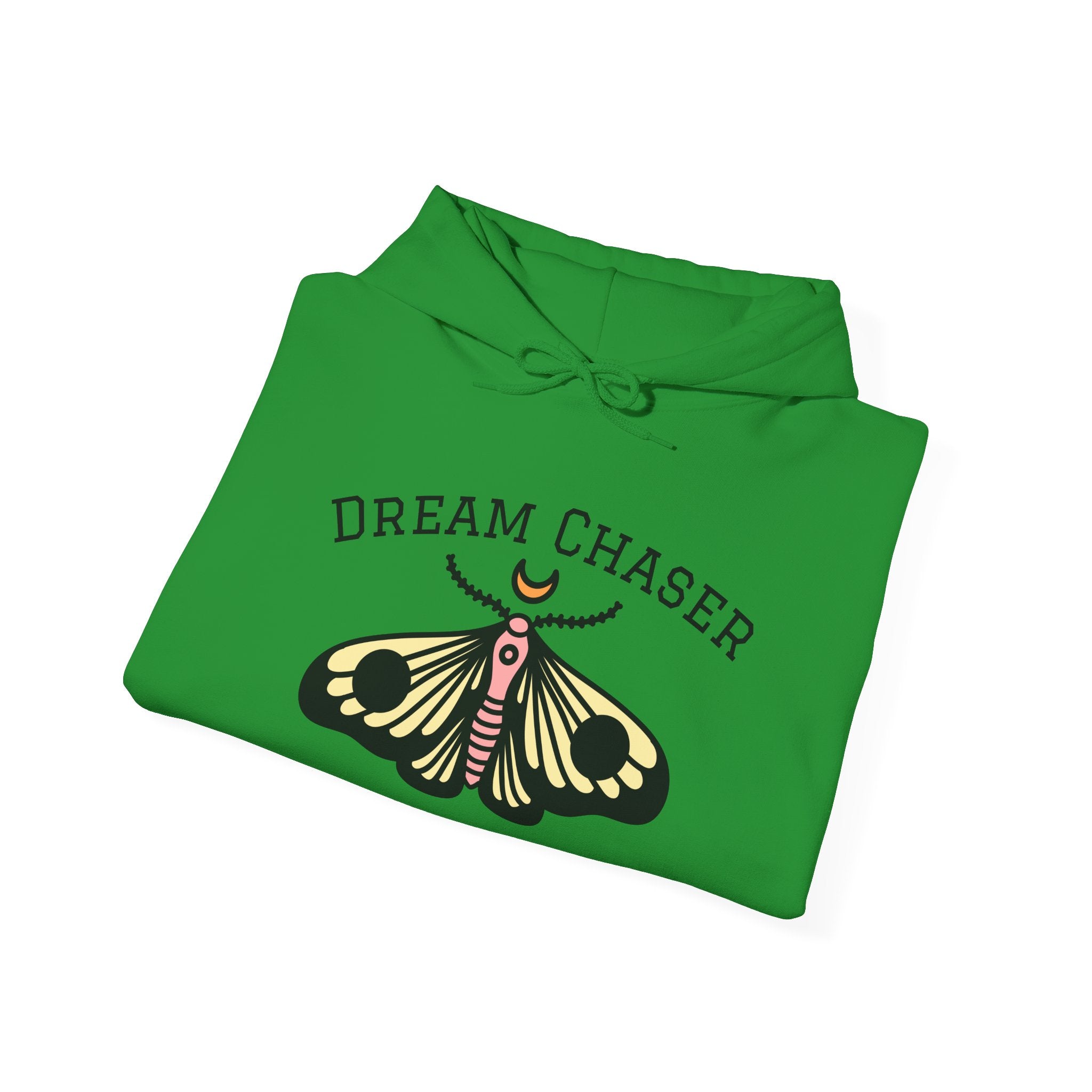 Dream Chaser Hooded Sweatshirt for Free Spirits, Cozy Gift, Motivational Apparel, Unisex Hoodie, Perfect for Every Occasion
