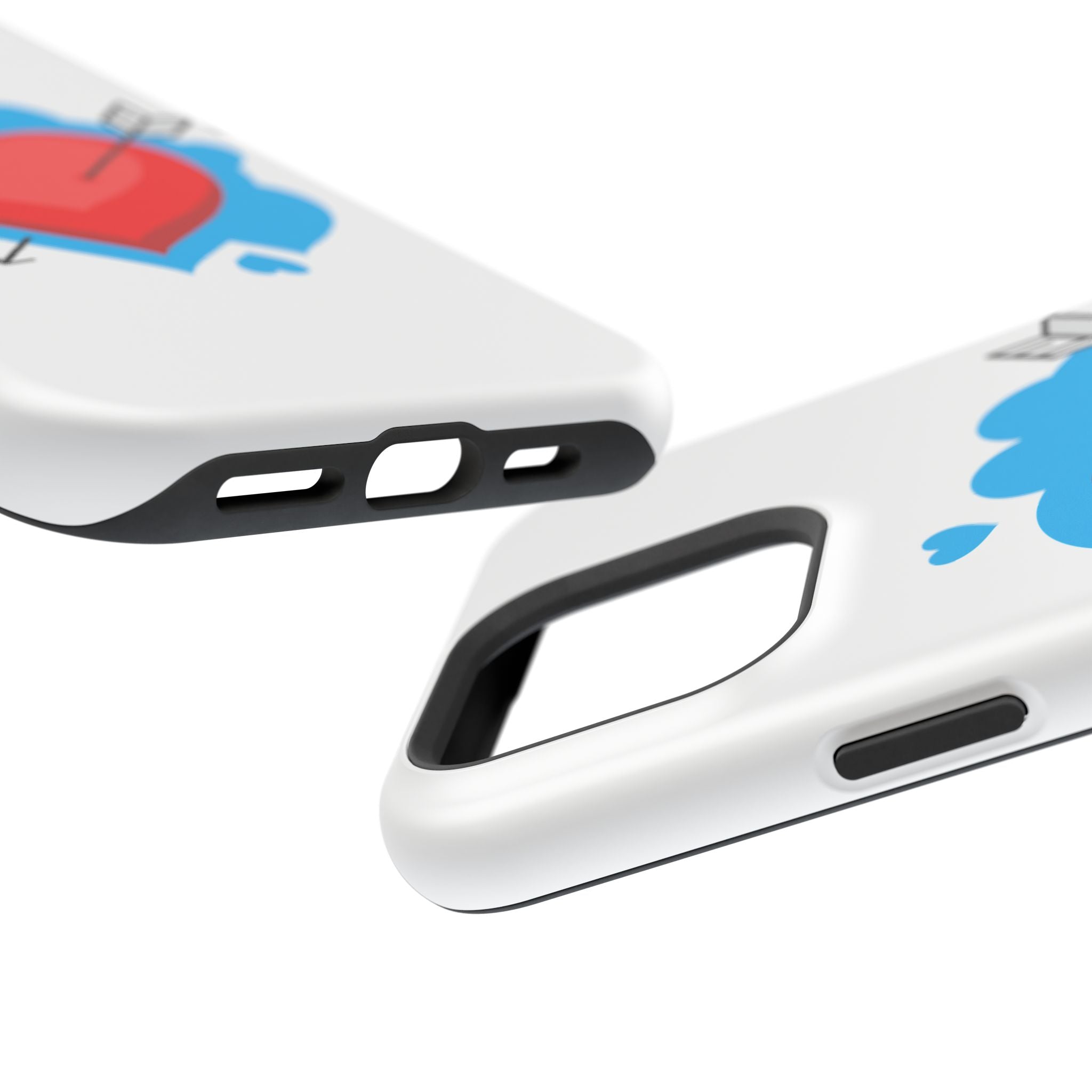 Heart Arrow Impact-Resistant Phone Case, Cute Phone Cover, Valentine's Day Gift, Durable Case, Love Themed Accessory
