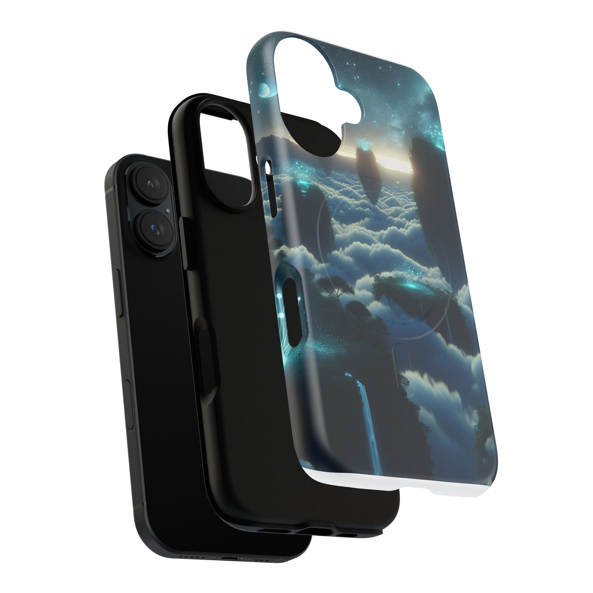 Dreamy Landscape Magnetic Phone Case, Tough Armor Cover, Cosmic Gift, Aesthetic Case for Cell Phones, Unique Phone Accessory