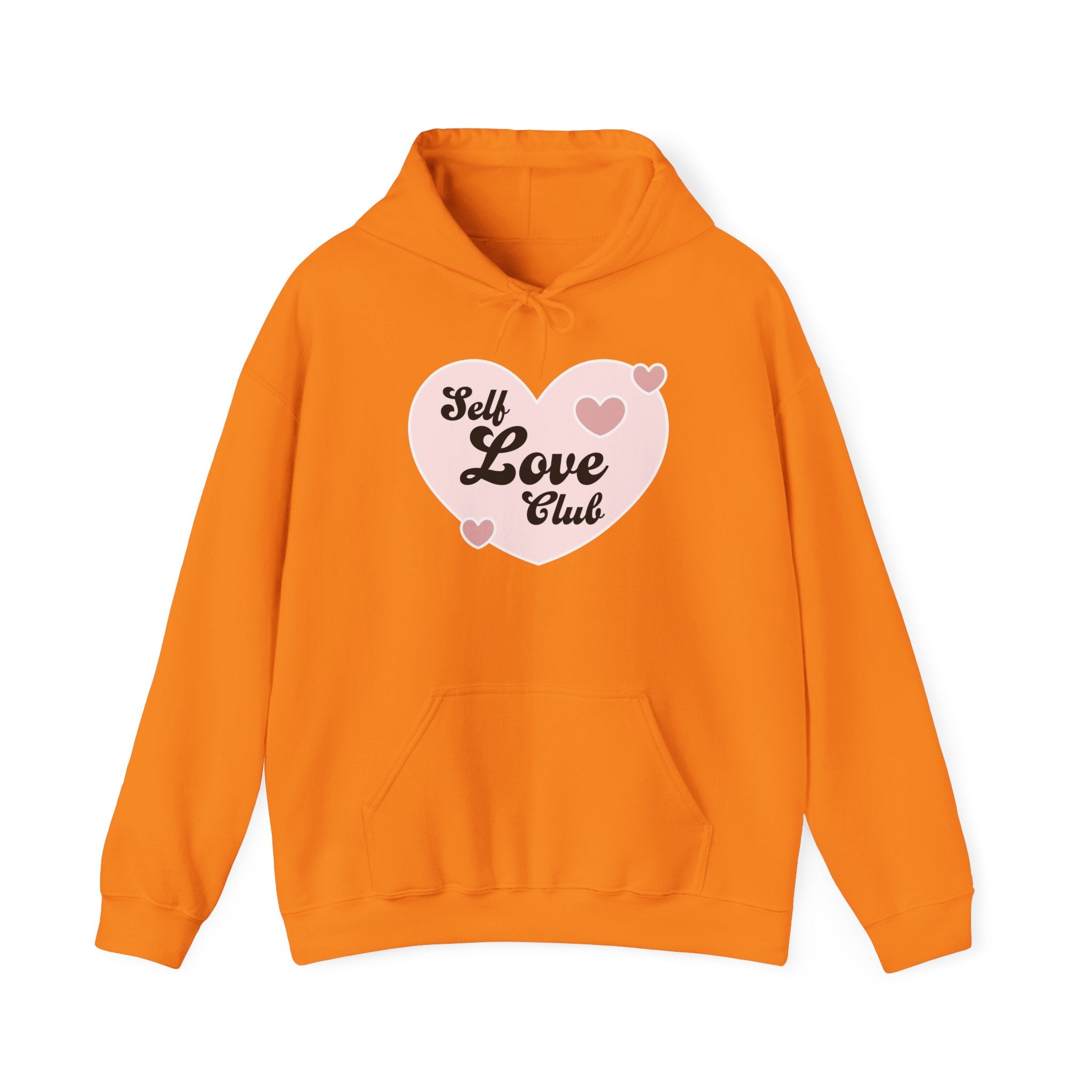 Self Love Club Hoodie, Unisex Sweatshirt, Cozy Hooded Sweatshirt, Perfect for Self-Care, Valentine's Day Gift, Comfort Wear