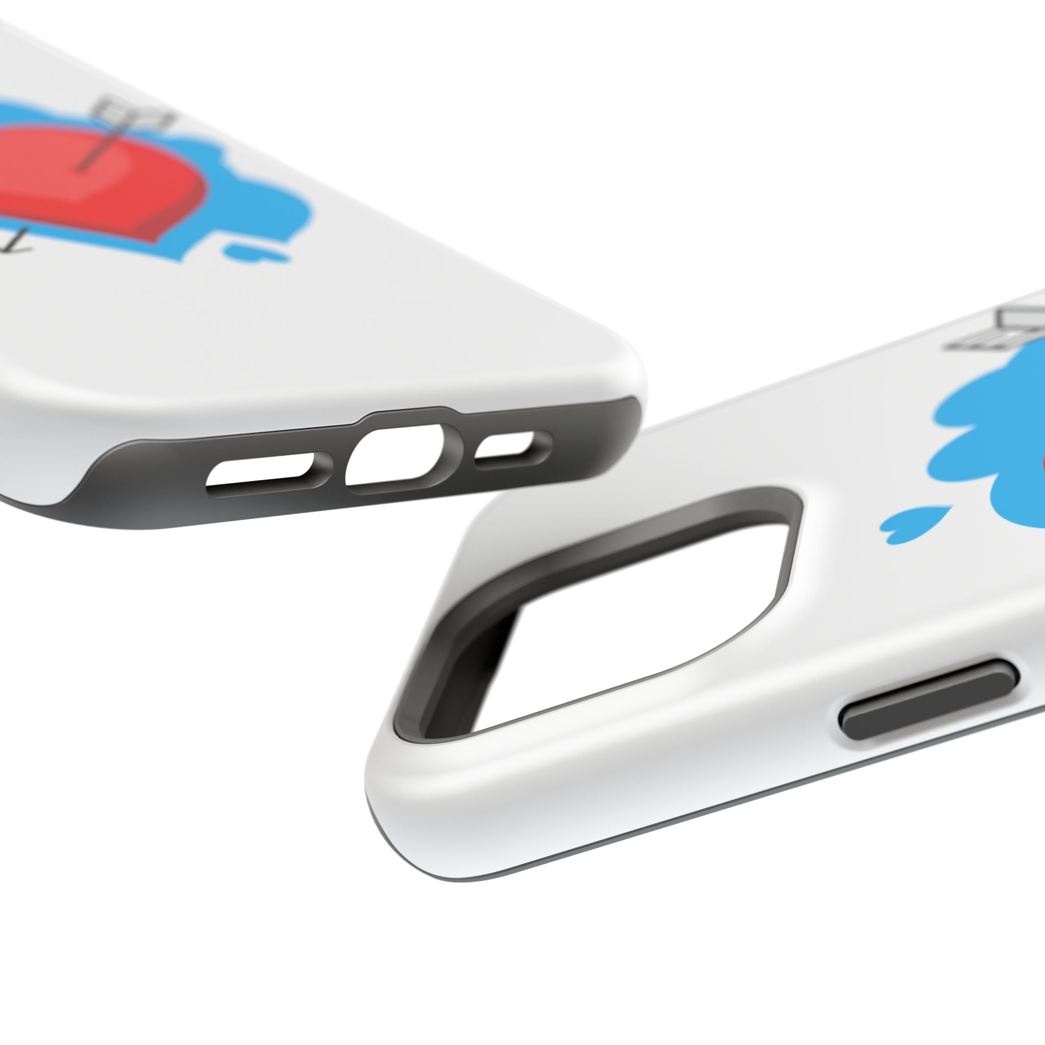 Heart Arrow Impact-Resistant Phone Case, Cute Phone Cover, Valentine's Day Gift, Durable Case, Love Themed Accessory