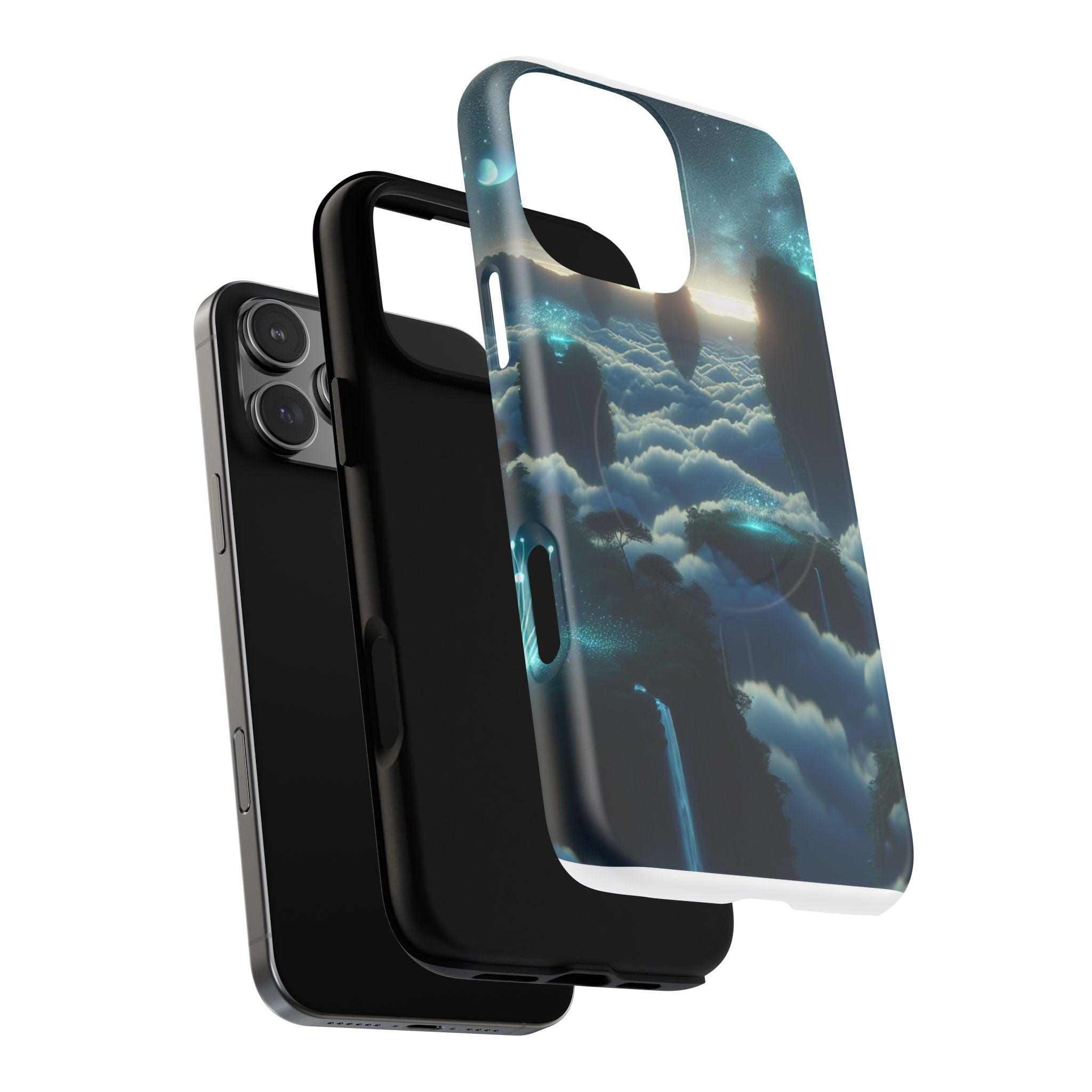 Dreamy Landscape Magnetic Phone Case, Tough Armor Cover, Cosmic Gift, Aesthetic Case for Cell Phones, Unique Phone Accessory