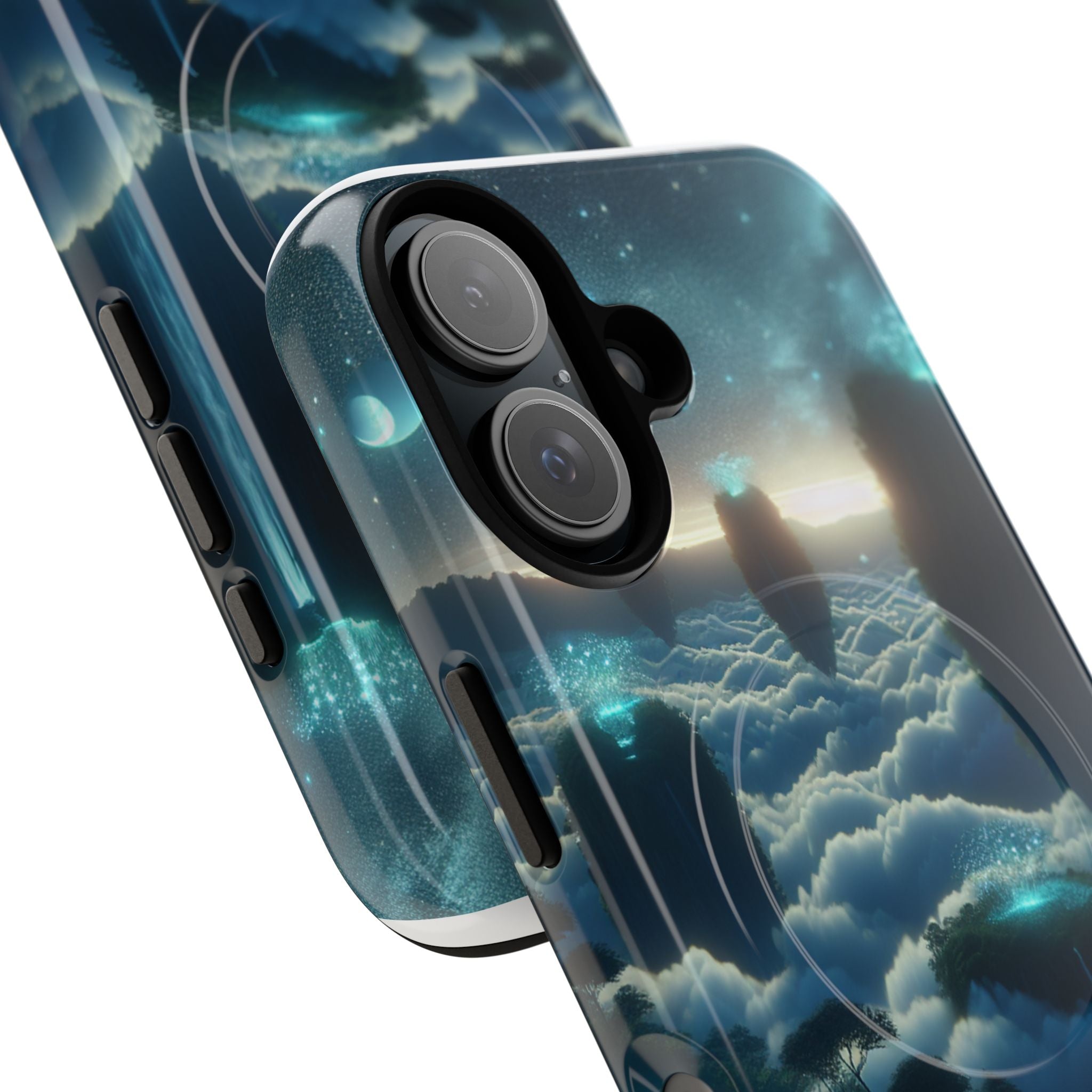 Dreamy Landscape Magnetic Phone Case, Tough Armor Cover, Cosmic Gift, Aesthetic Case for Cell Phones, Unique Phone Accessory