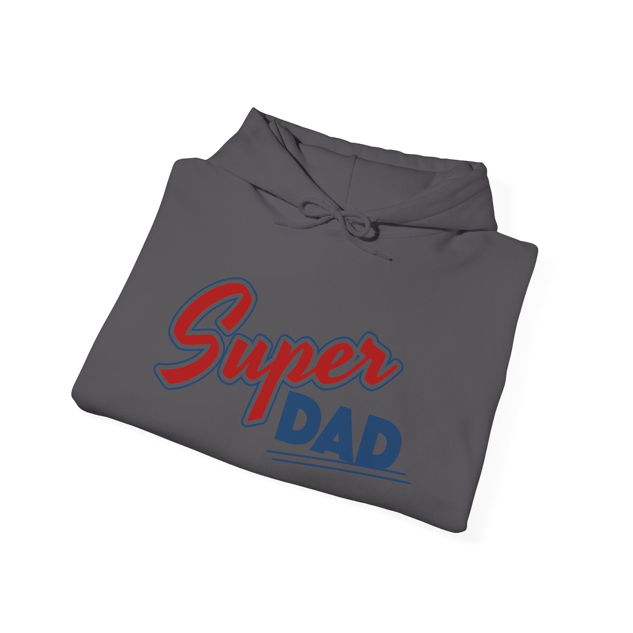 Super Dad Hooded Sweatshirt, Perfect Gift for Dads, Father's Day Apparel, Cozy Unisex Hoodie, Great for Casual Wear, Birthday Present