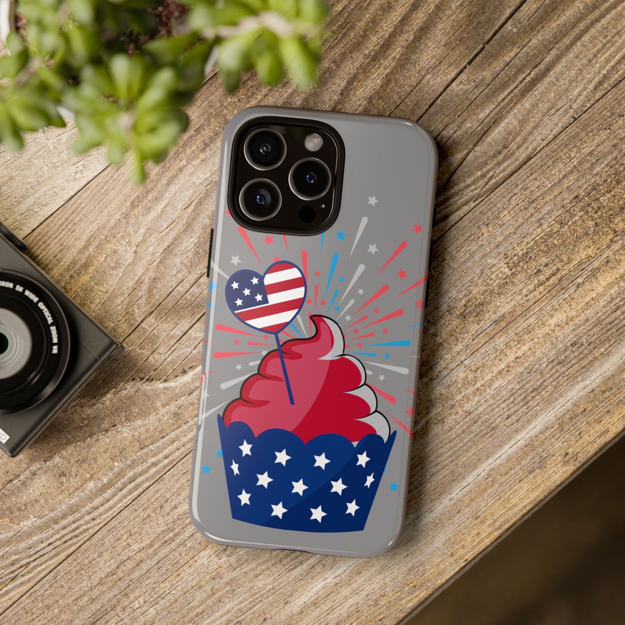 Patriotic Phone Case - Tough Cases, Independence Day Decor, July 4th Gift, Star-Spangled Design, Independence Celebration Accessory