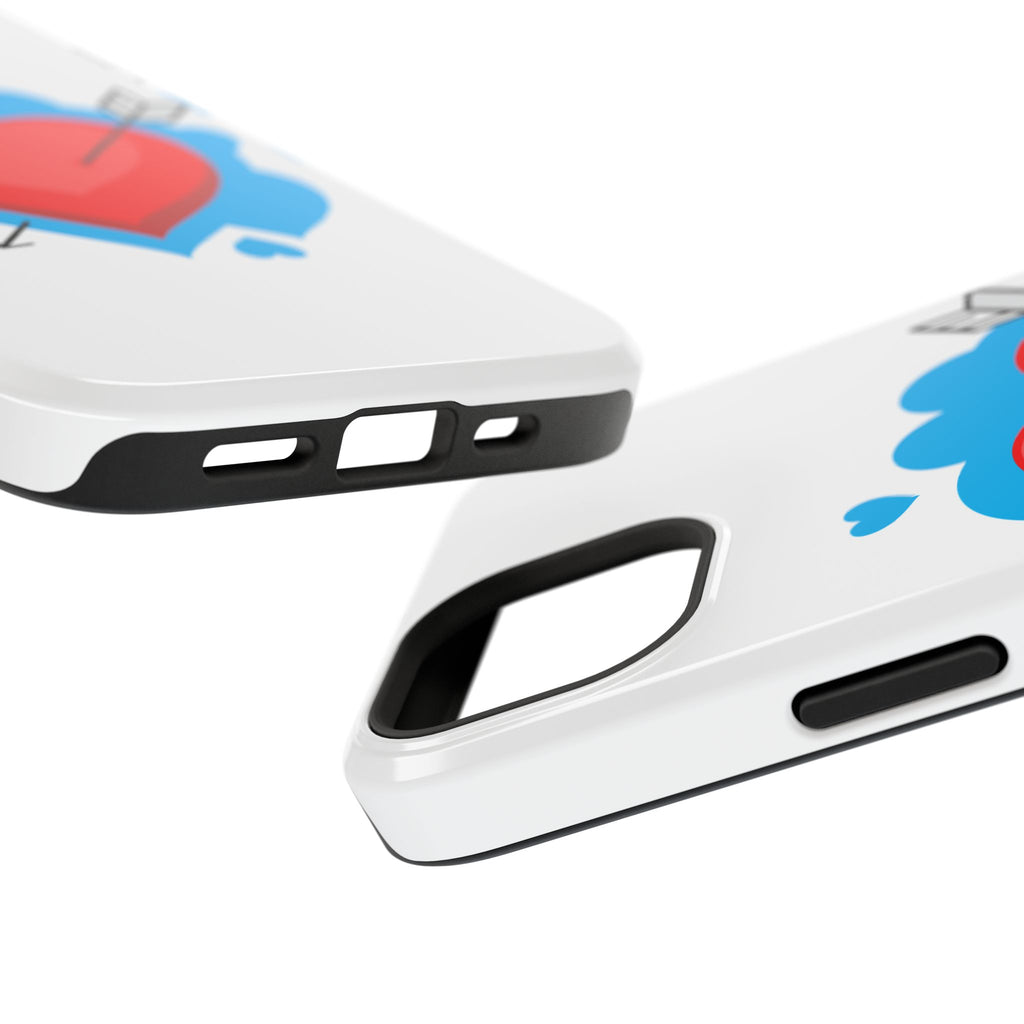 Heart Arrow Impact-Resistant Phone Case, Cute Phone Cover, Valentine's Day Gift, Durable Case, Love Themed Accessory