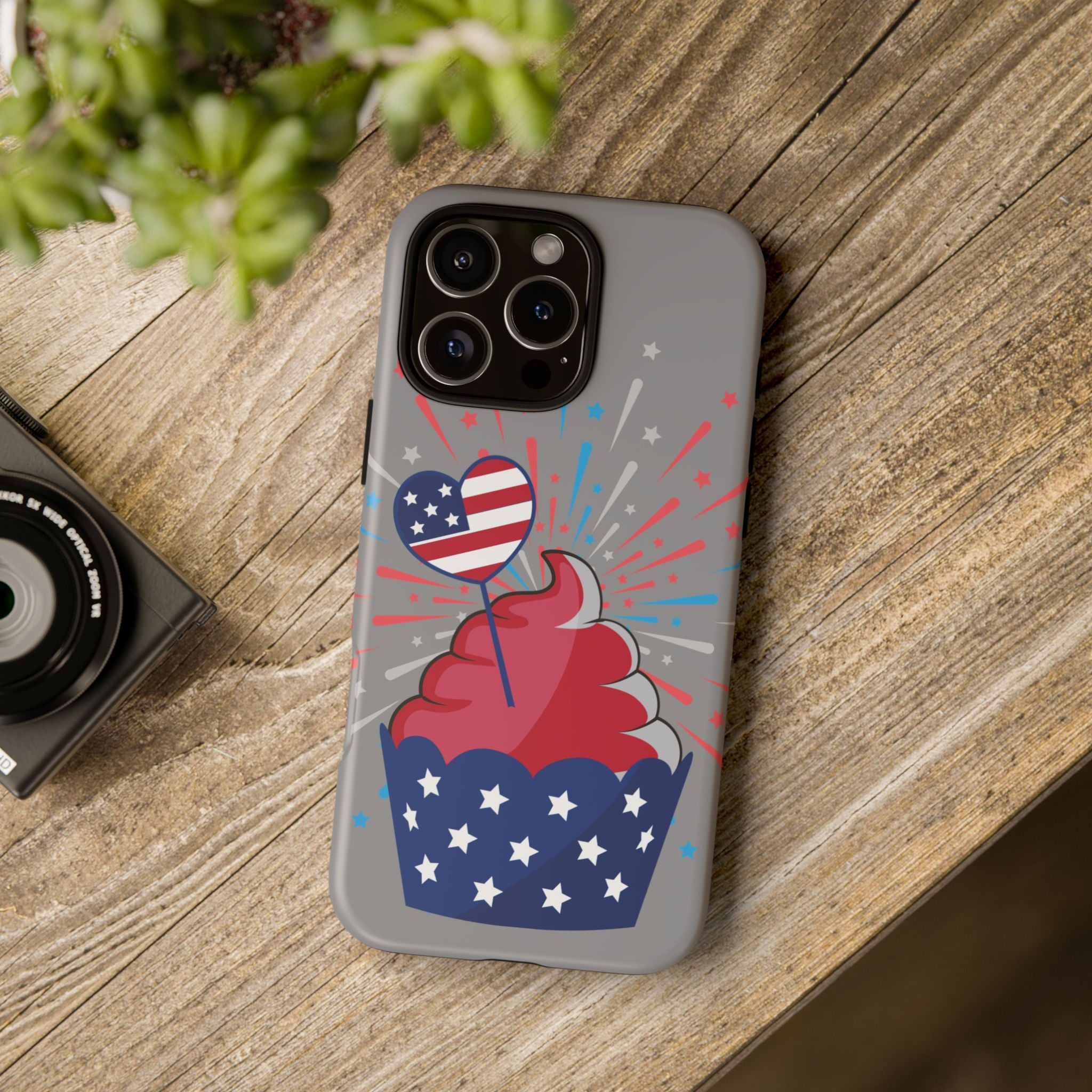 Patriotic Phone Case - Tough Cases, Independence Day Decor, July 4th Gift, Star-Spangled Design, Independence Celebration Accessory