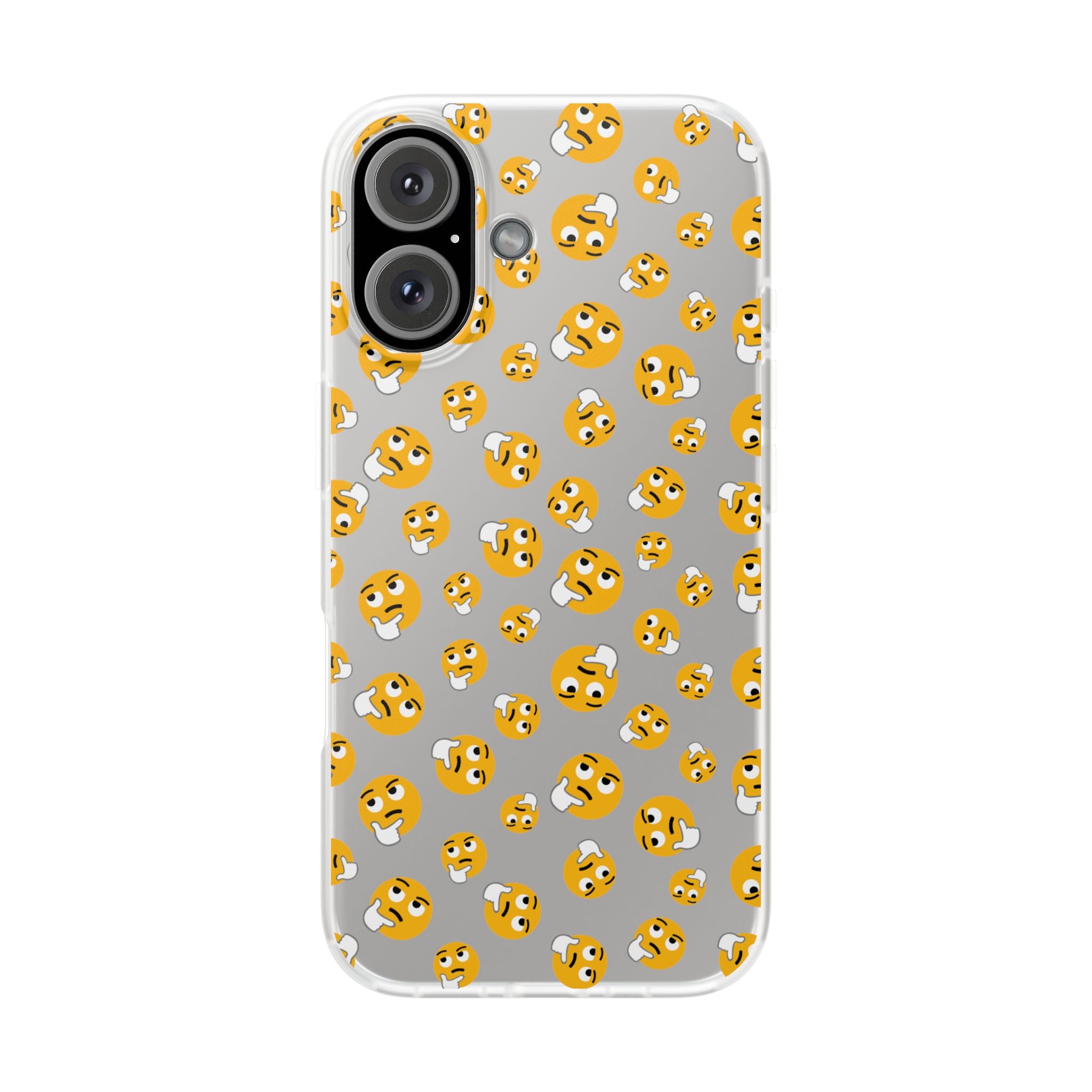 Cheerful Emoji Phone Cases, Cute Flexi Cases for iPhone, Fun Cell Phone Accessories, Gift for Teens, Birthday Party Favor