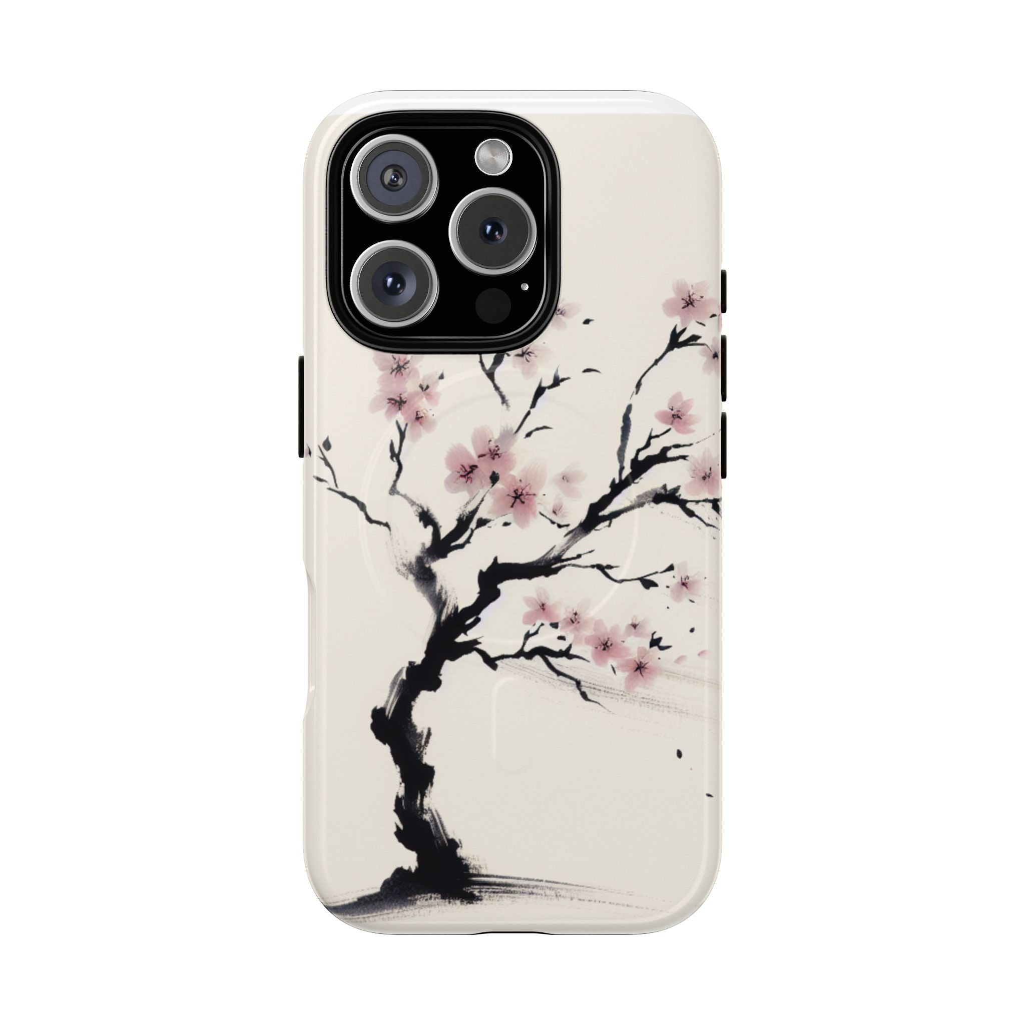 Cherry Blossom Tough Case, Floral Phone Cover, Protective Phone Case, Spring Gift, Unique Cell Phone Case