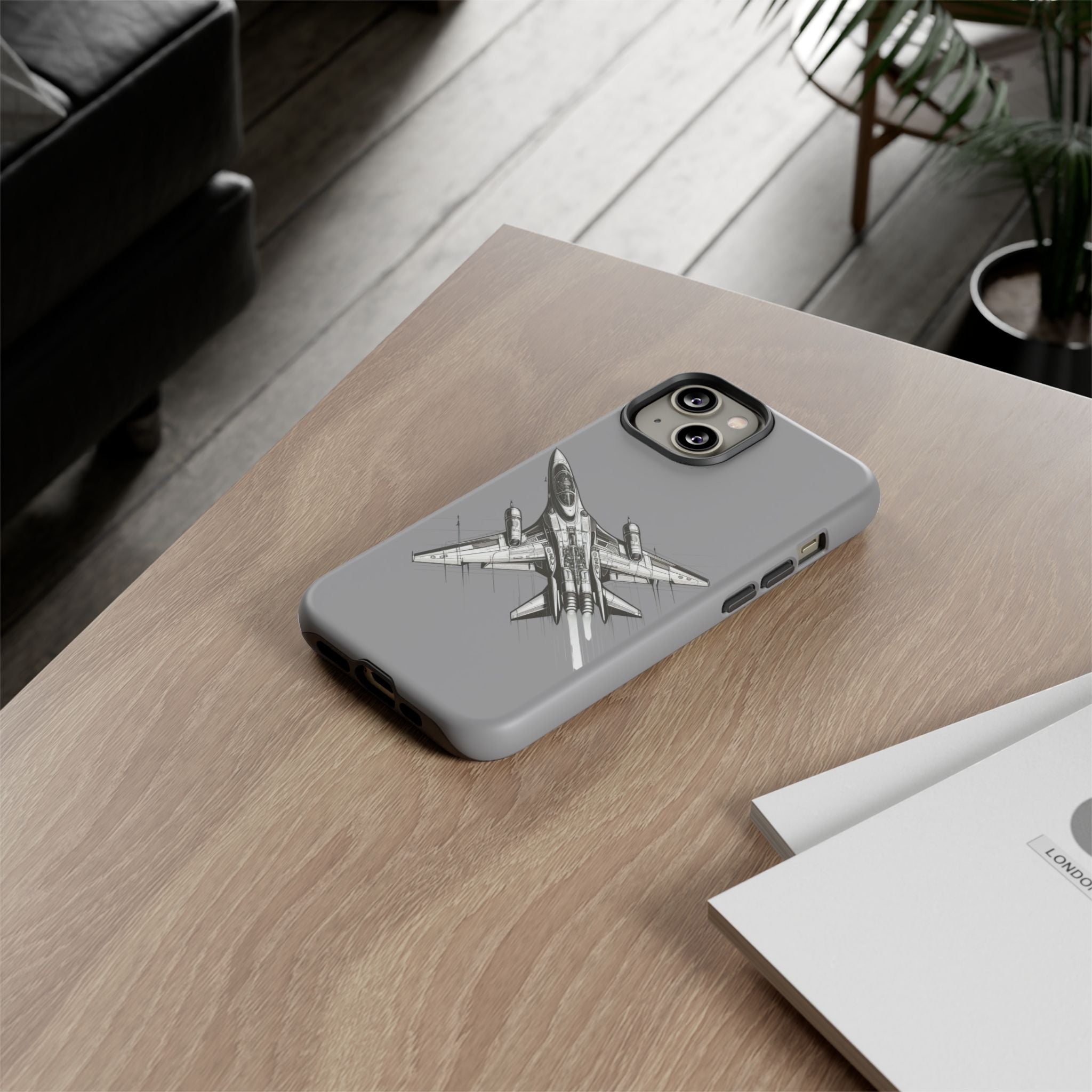 Tough Cases - Airplane Phone Case, Fighter Jet Design, Gift for Aviation Lovers, Durable Protection, Cool Tech Accessories
