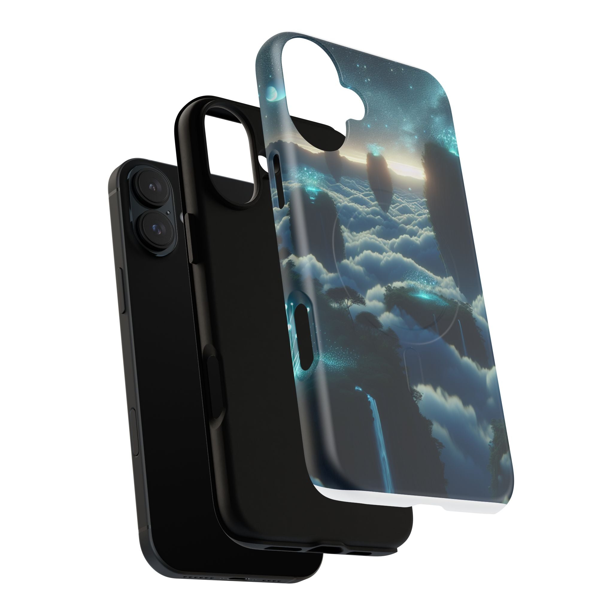 Dreamy Landscape Magnetic Phone Case, Tough Armor Cover, Cosmic Gift, Aesthetic Case for Cell Phones, Unique Phone Accessory