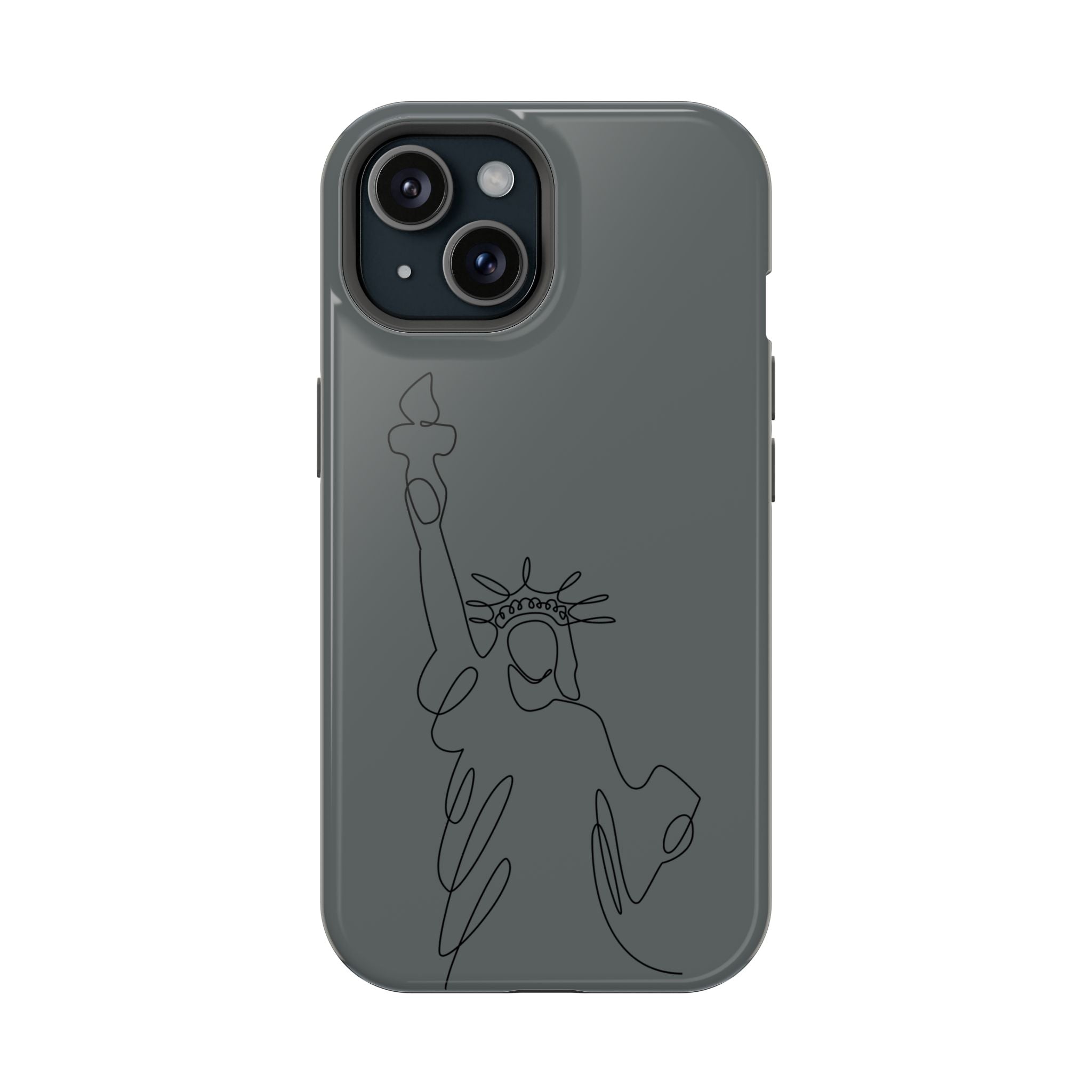 Stylish Impact-Resistant Phone Case with Liberty Design, Protective Cover, Gift for Travel Lovers, Unique Phone Accessory, Holiday Present
