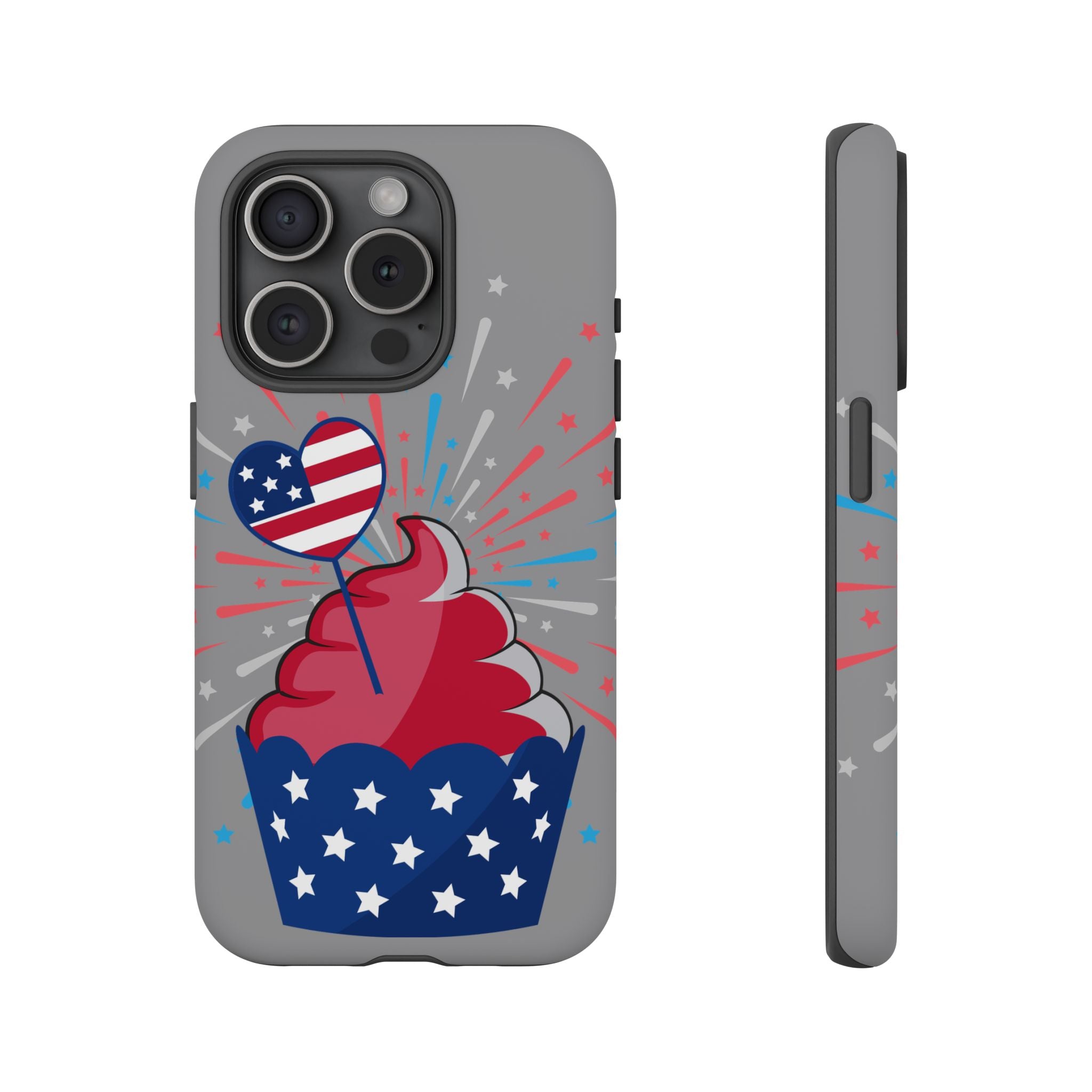 Patriotic Phone Case - Tough Cases, Independence Day Decor, July 4th Gift, Star-Spangled Design, Independence Celebration Accessory
