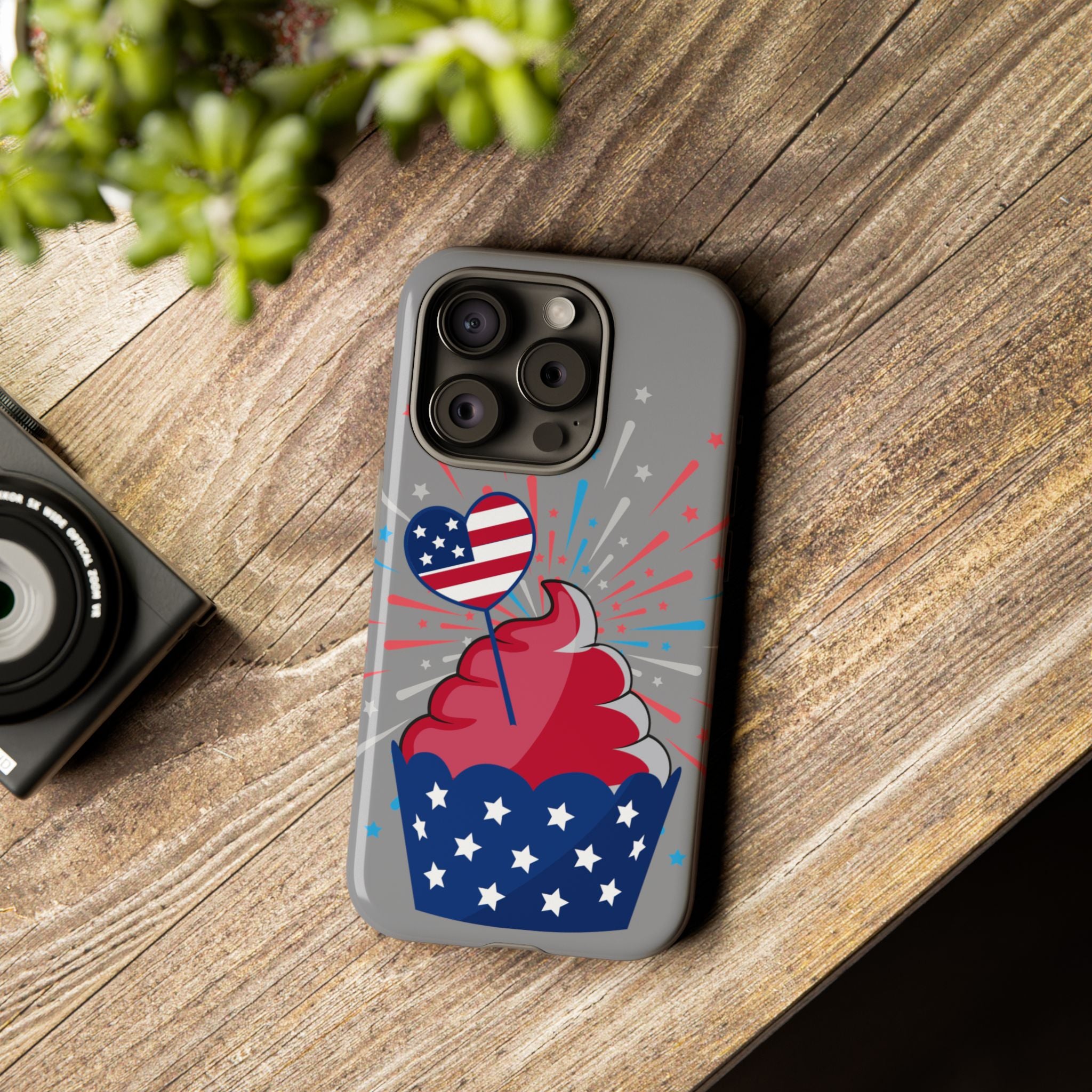 Patriotic Phone Case - Tough Cases, Independence Day Decor, July 4th Gift, Star-Spangled Design, Independence Celebration Accessory