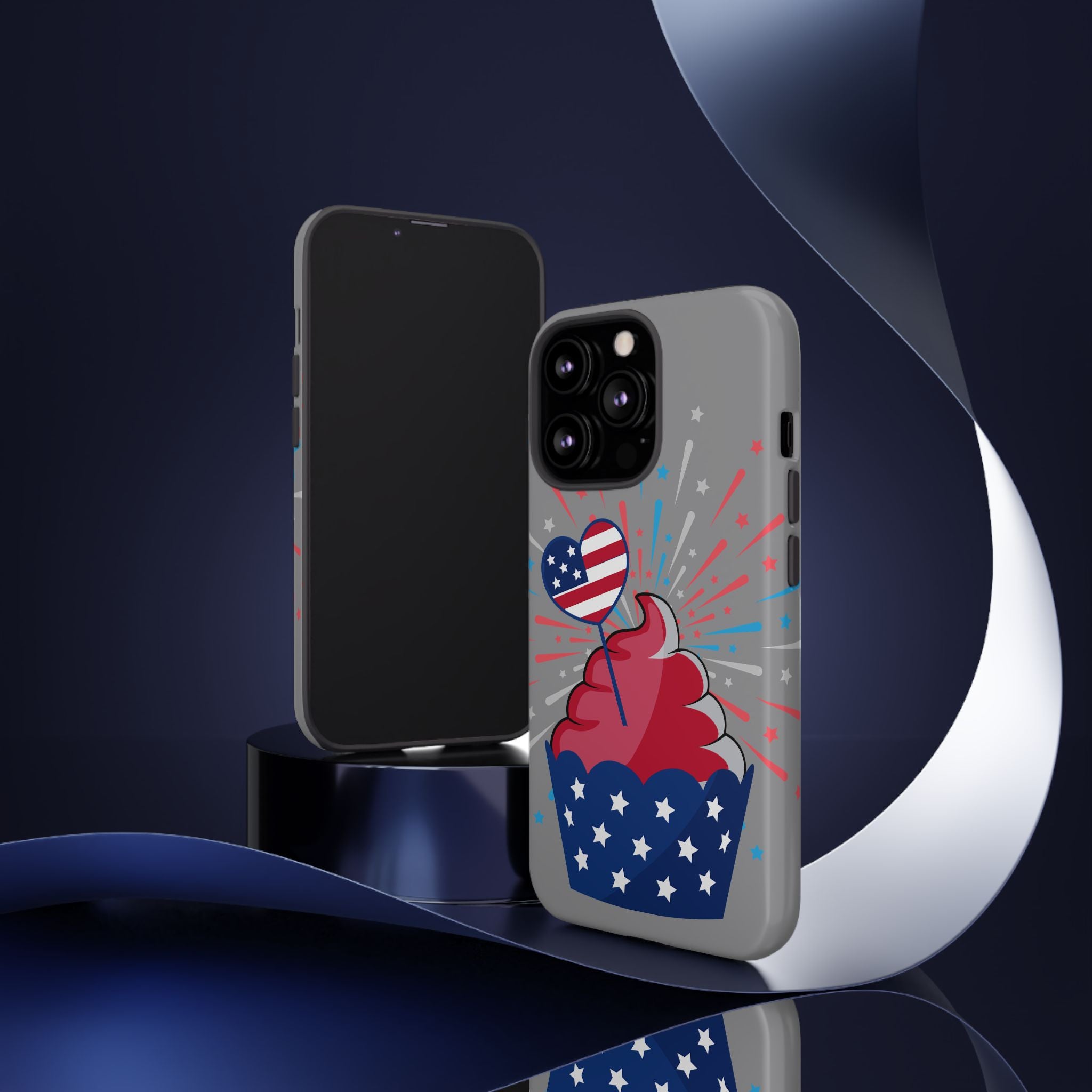 Patriotic Phone Case - Tough Cases, Independence Day Decor, July 4th Gift, Star-Spangled Design, Independence Celebration Accessory