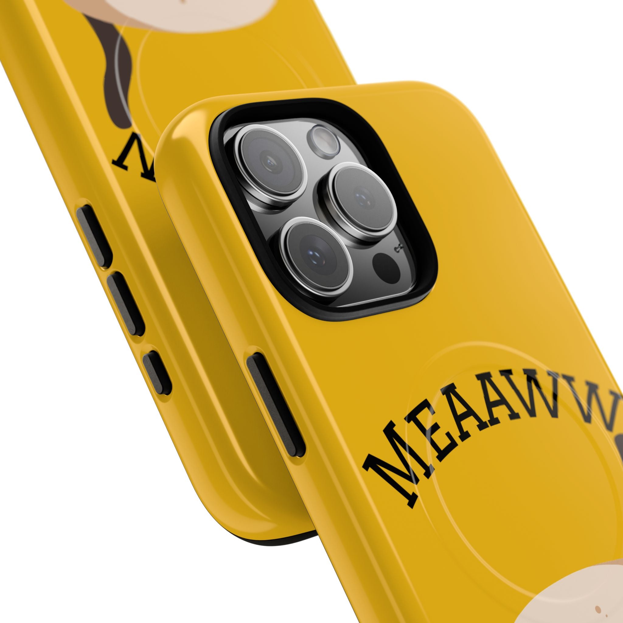 Funny Cat Phone Case for Pet Lovers, Tough Magnetic Cases, Cute Cat Accessory, Gift for Cat Owners, Unique Cat Themed Gift