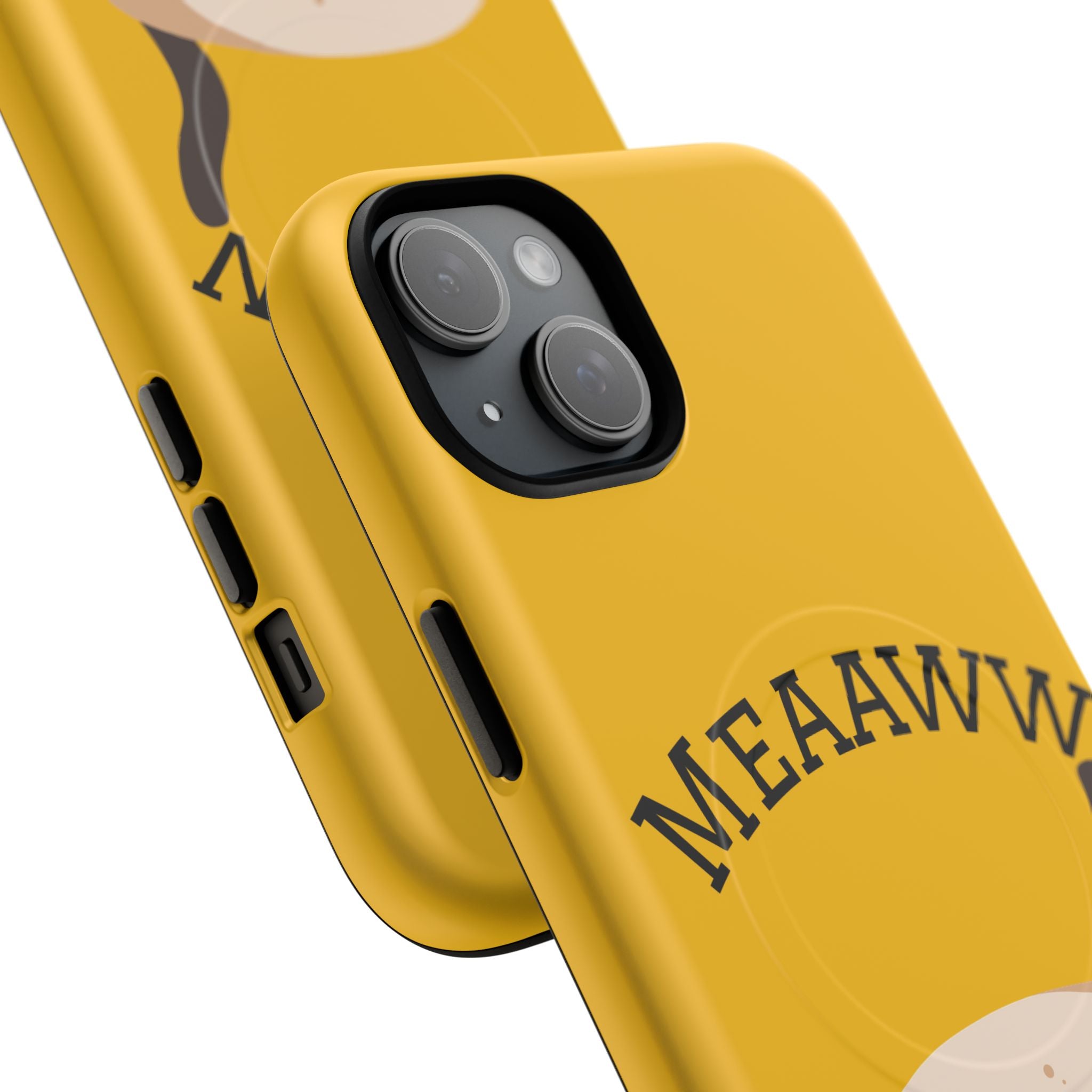Funny Cat Phone Case for Pet Lovers, Tough Magnetic Cases, Cute Cat Accessory, Gift for Cat Owners, Unique Cat Themed Gift