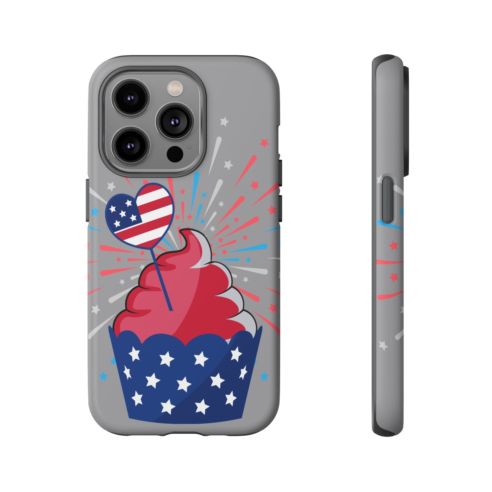 Patriotic Phone Case - Tough Cases, Independence Day Decor, July 4th Gift, Star-Spangled Design, Independence Celebration Accessory