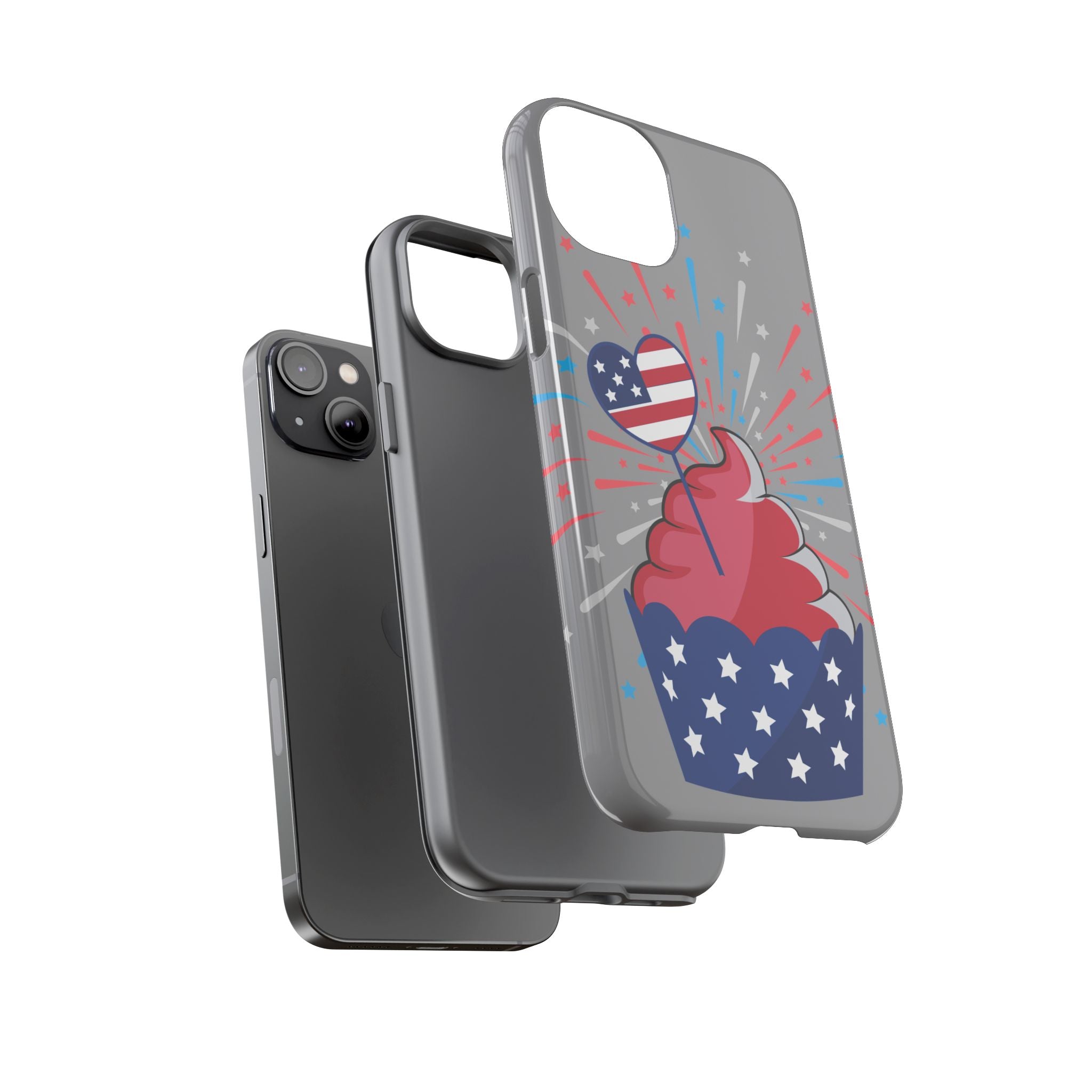 Patriotic Phone Case - Tough Cases, Independence Day Decor, July 4th Gift, Star-Spangled Design, Independence Celebration Accessory