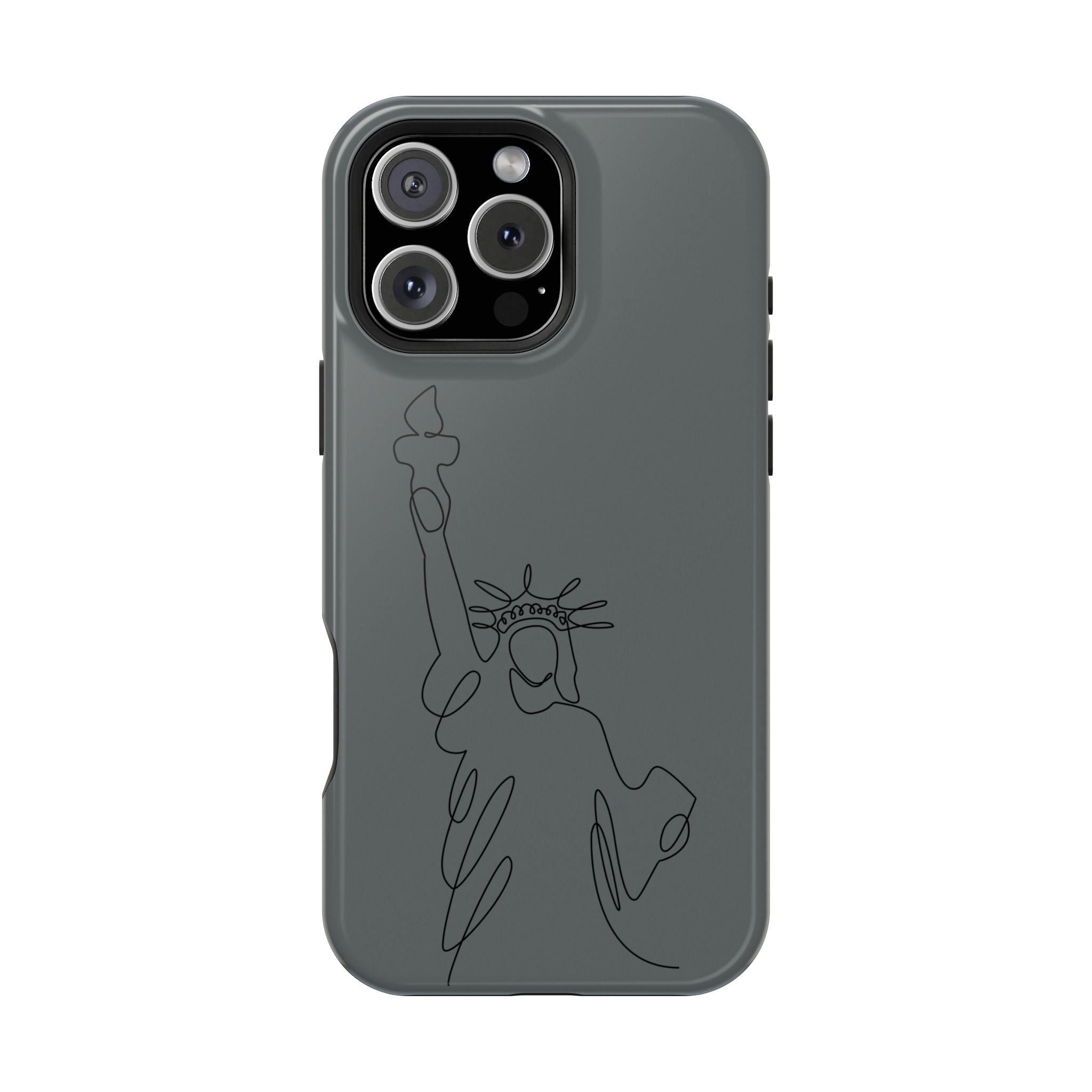Stylish Impact-Resistant Phone Case with Liberty Design, Protective Cover, Gift for Travel Lovers, Unique Phone Accessory, Holiday Present