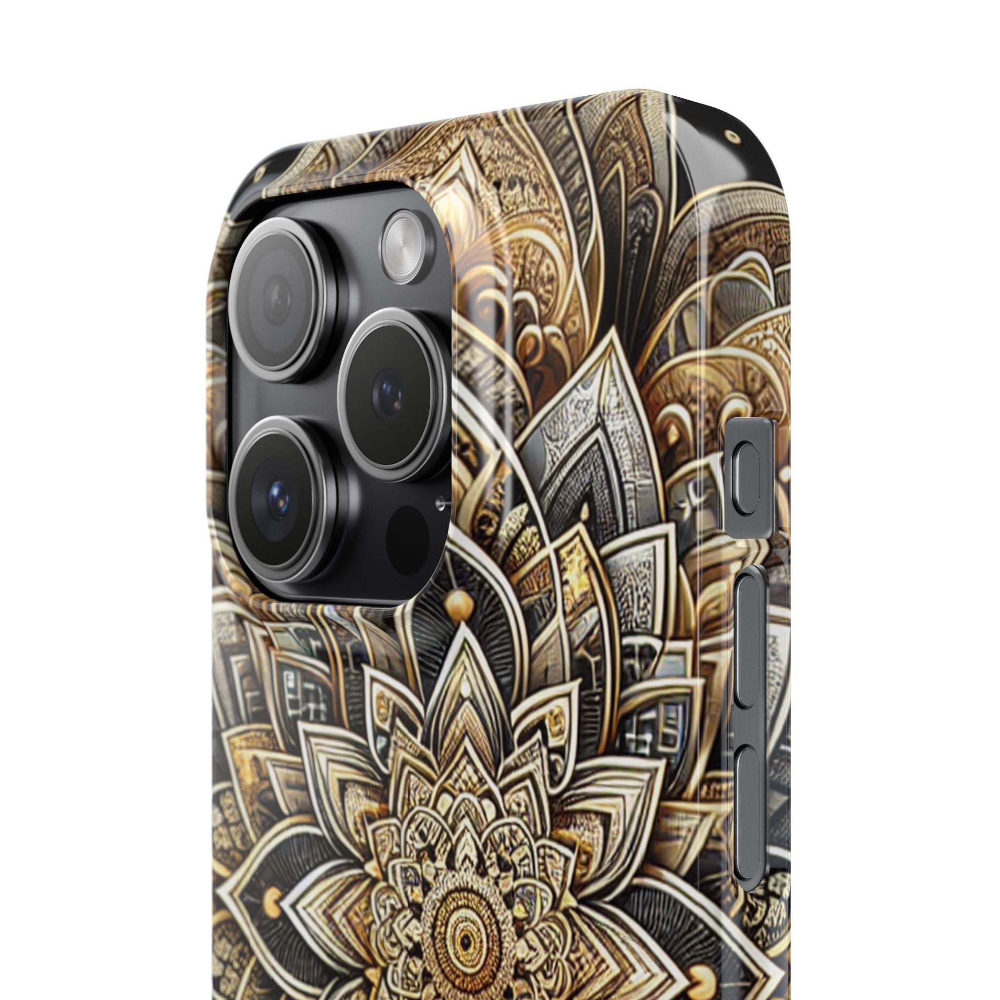 Ornate Mandala Phone Case | Boho Slim Cases for iPhone | Unique Art Gifts | Trendy Phone Accessories | Ideal for Her | Birthday & Holidays