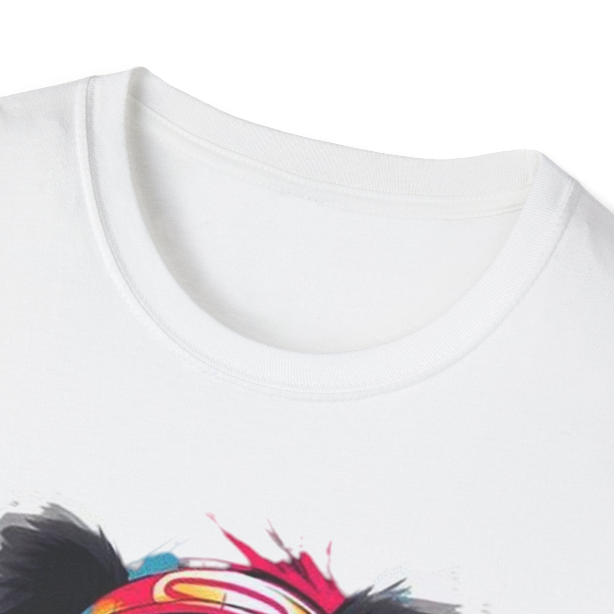 Colorful Panda Graphic Unisex T-Shirt | Cute Animal Tee for Casual Wear, Gifts, Eco-Friendly Fashion, Birthday Party
