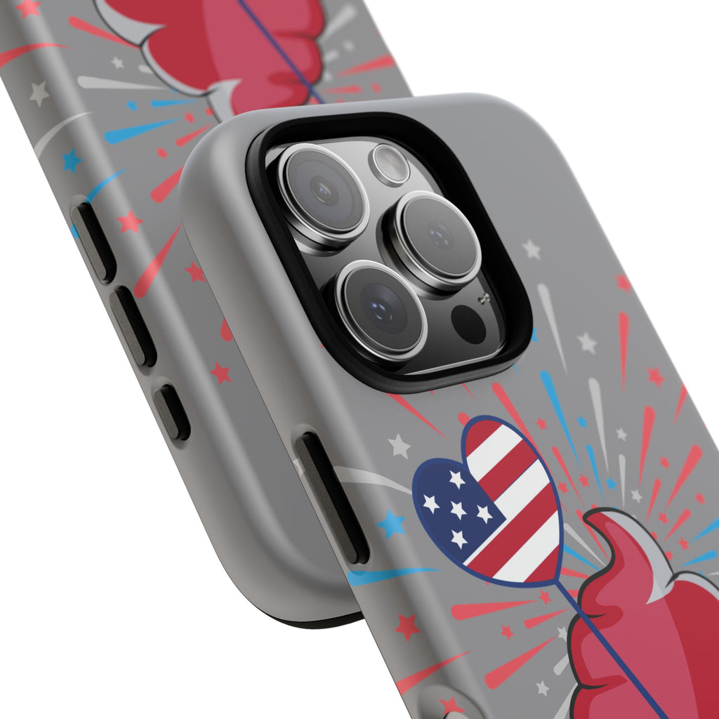 Patriotic Phone Case - Tough Cases, Independence Day Decor, July 4th Gift, Star-Spangled Design, Independence Celebration Accessory