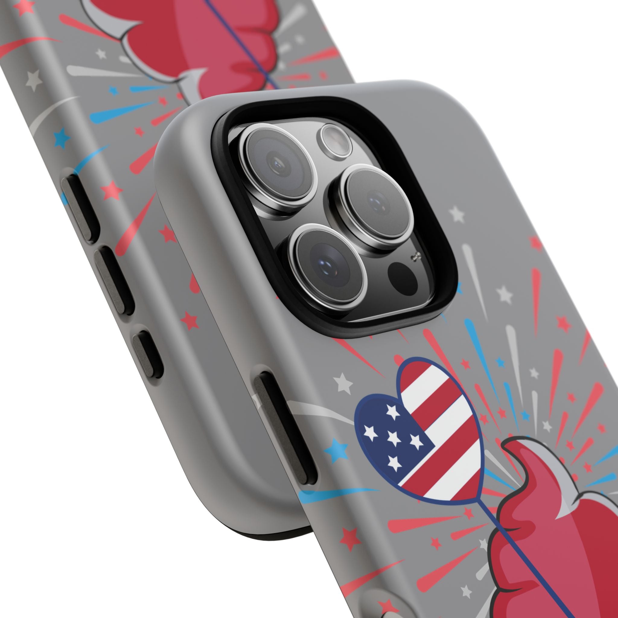 Patriotic Phone Case - Tough Cases, Independence Day Decor, July 4th Gift, Star-Spangled Design, Independence Celebration Accessory