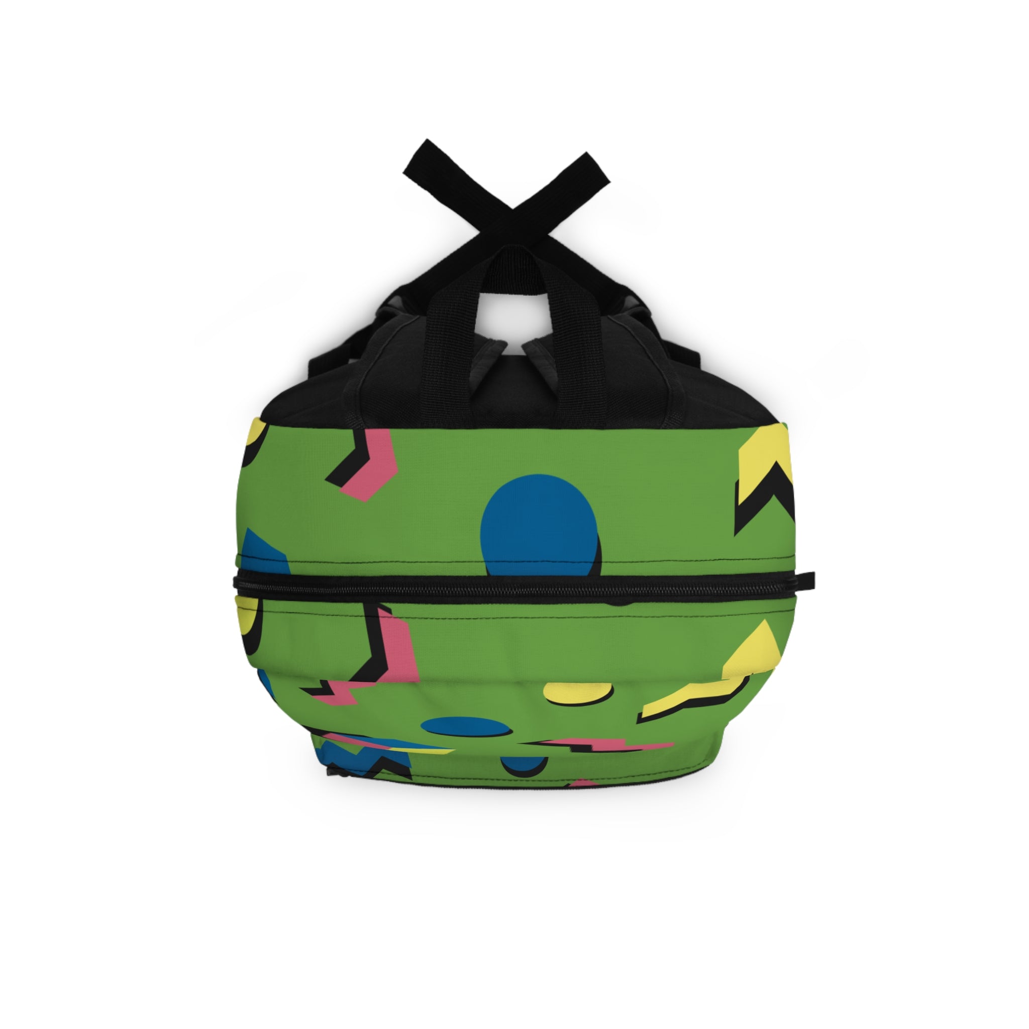 Colorful Geometric Backpack - Trendy School Bag, Stylish Travel Backpack, Unique Gift for Students, Everyday Use, Fun and Functional