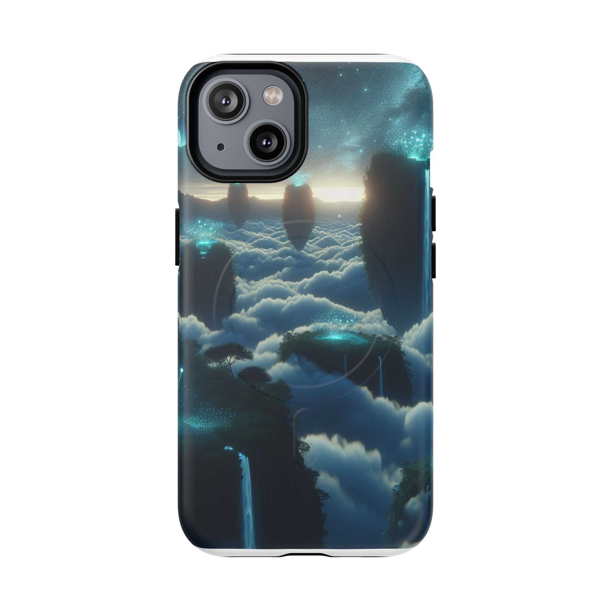 Dreamy Landscape Magnetic Phone Case, Tough Armor Cover, Cosmic Gift, Aesthetic Case for Cell Phones, Unique Phone Accessory