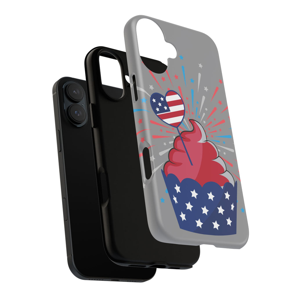 Patriotic Phone Case - Tough Cases, Independence Day Decor, July 4th Gift, Star-Spangled Design, Independence Celebration Accessory
