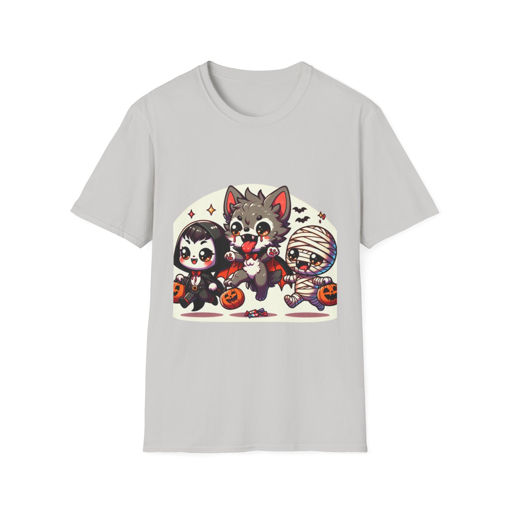 Cute Halloween Kids T-Shirt, Unisex Tee for Fall Festivals, Trick or Treat, Costume Party, Gift Idea