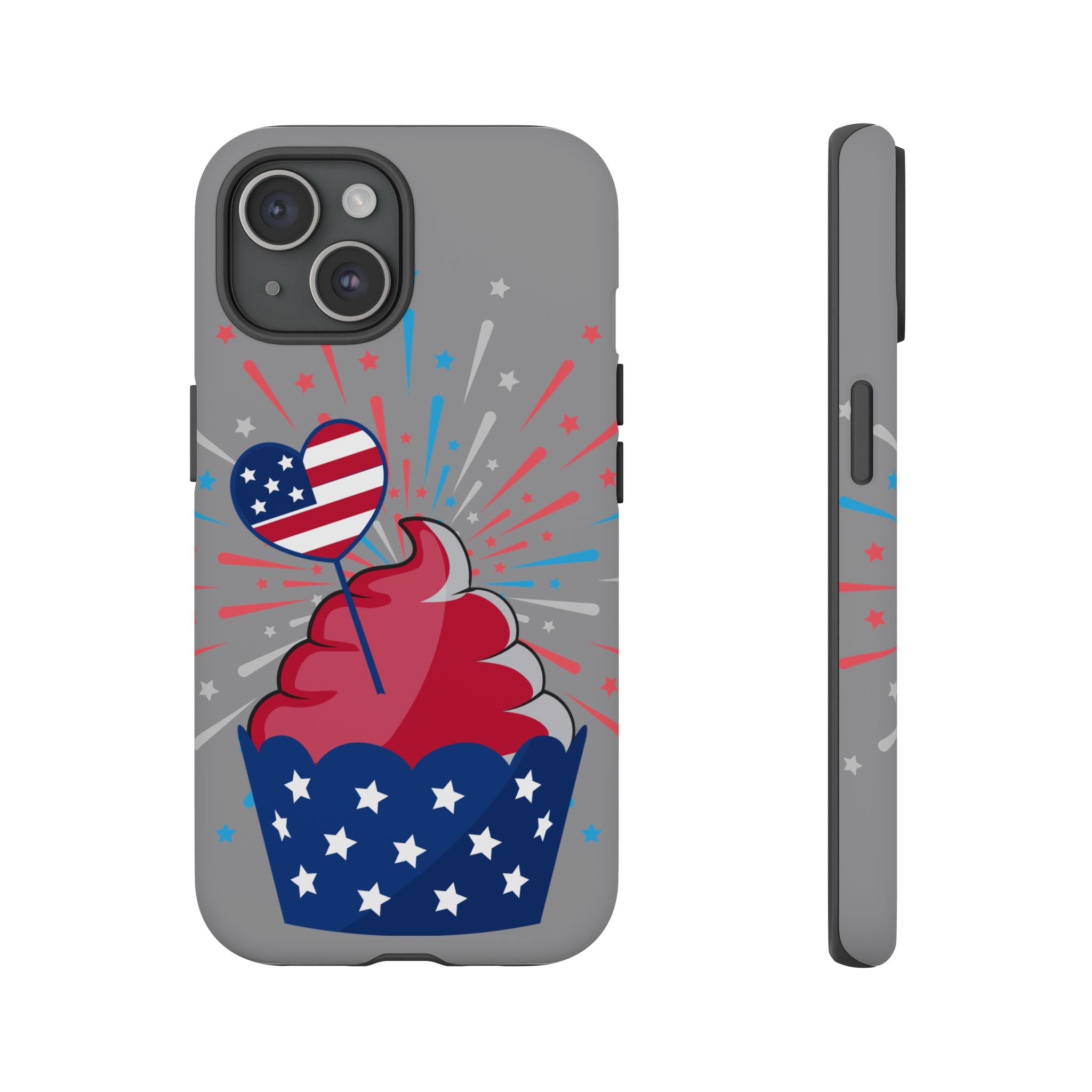 Patriotic Phone Case - Tough Cases, Independence Day Decor, July 4th Gift, Star-Spangled Design, Independence Celebration Accessory