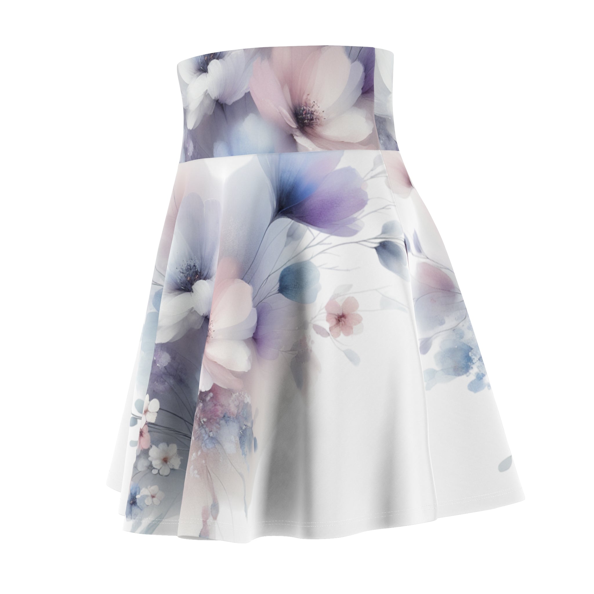 Floral Women's Skater Skirt | AOP, Cute Summer Skirt, Fashionable Dress, Casual Party Skirt, Beach Outfit, Gift for Her