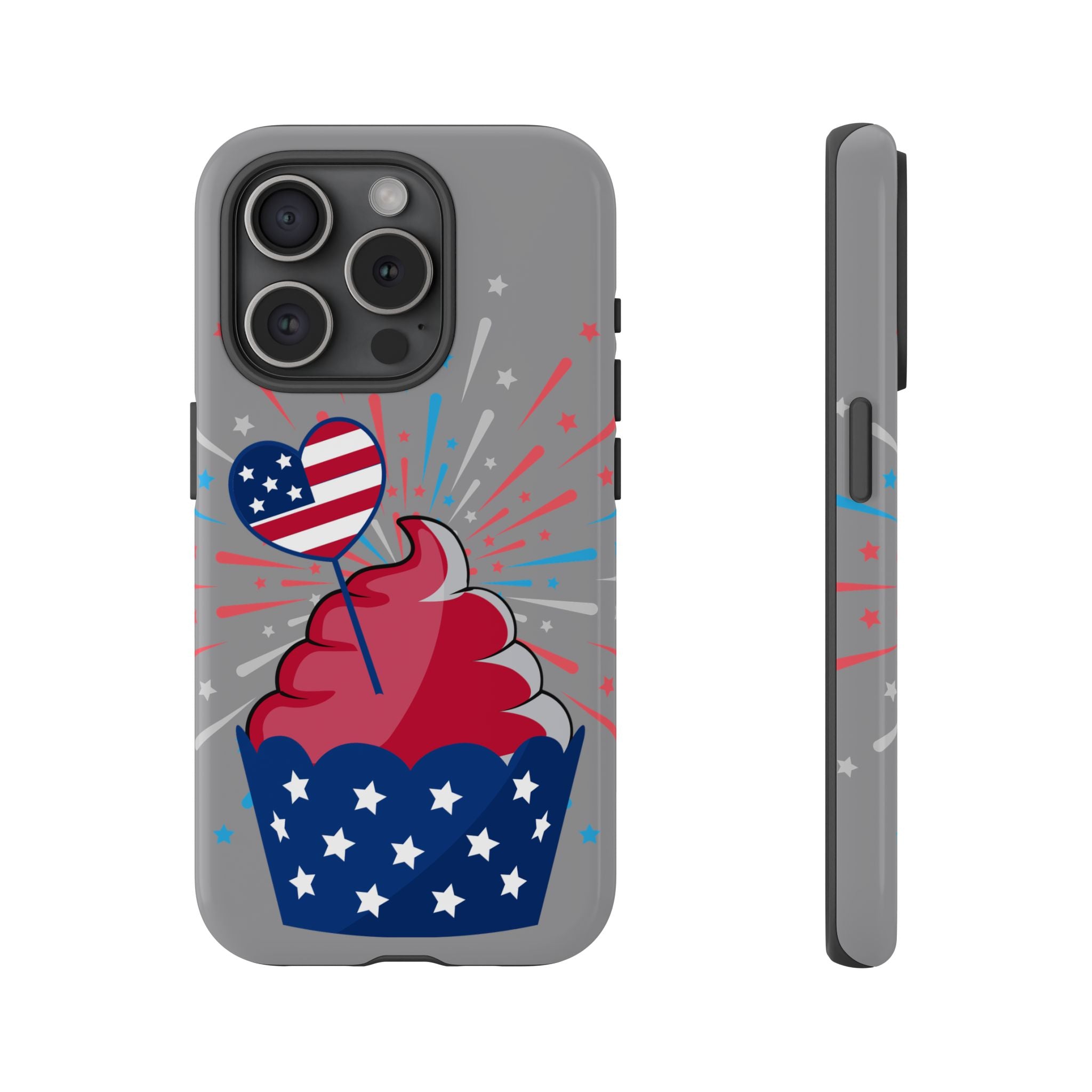 Patriotic Phone Case - Tough Cases, Independence Day Decor, July 4th Gift, Star-Spangled Design, Independence Celebration Accessory