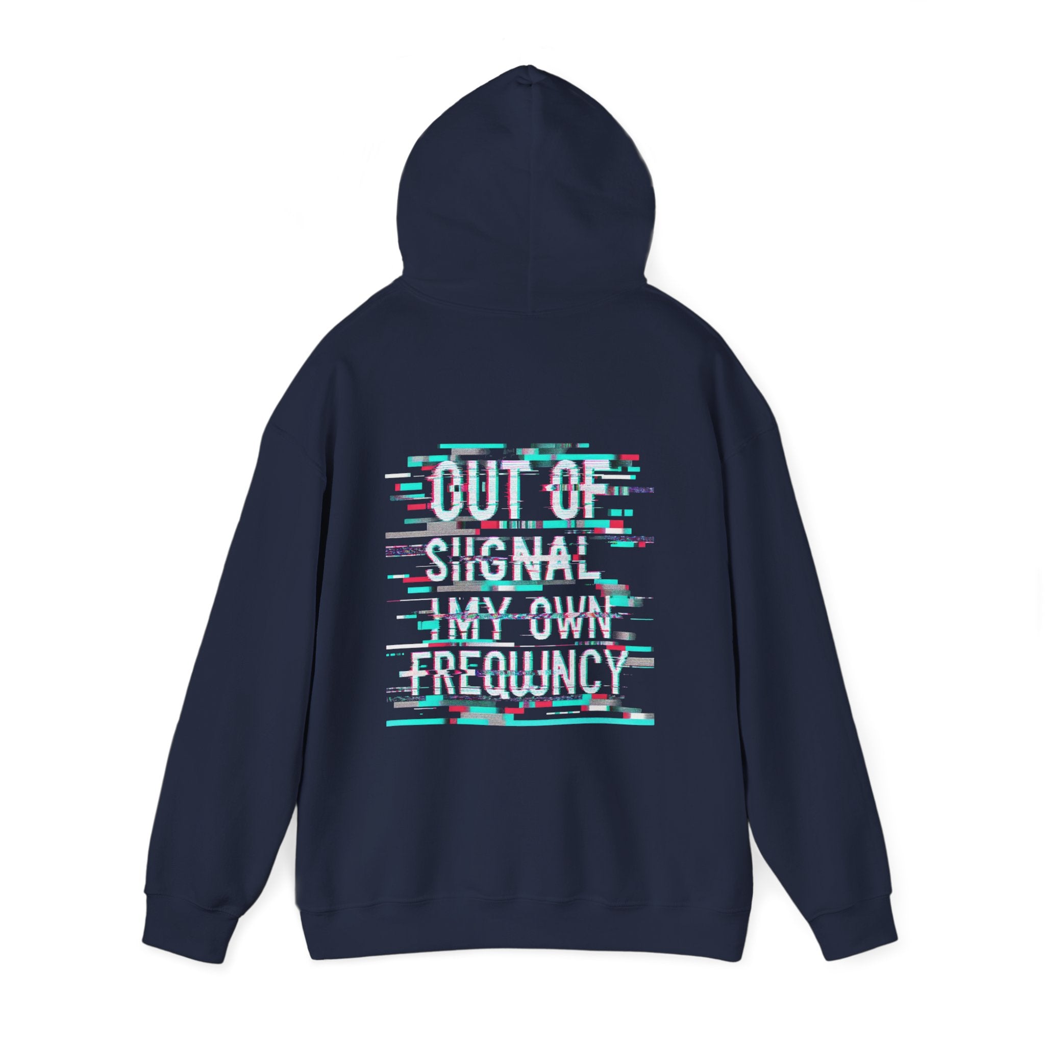 WiFi Frequency Hoodie - Unisex Heavy Blend Hooded Sweatshirt for Tech Lovers, Perfect Gift for Gamers, Cozy Lounge Wear, Casual Style