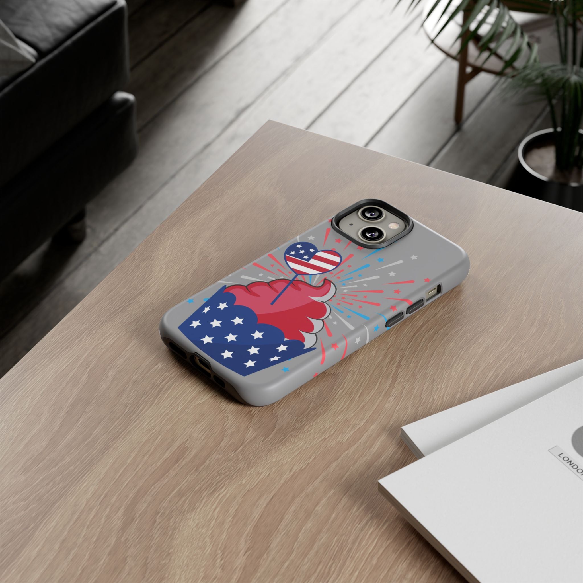 Patriotic Phone Case - Tough Cases, Independence Day Decor, July 4th Gift, Star-Spangled Design, Independence Celebration Accessory