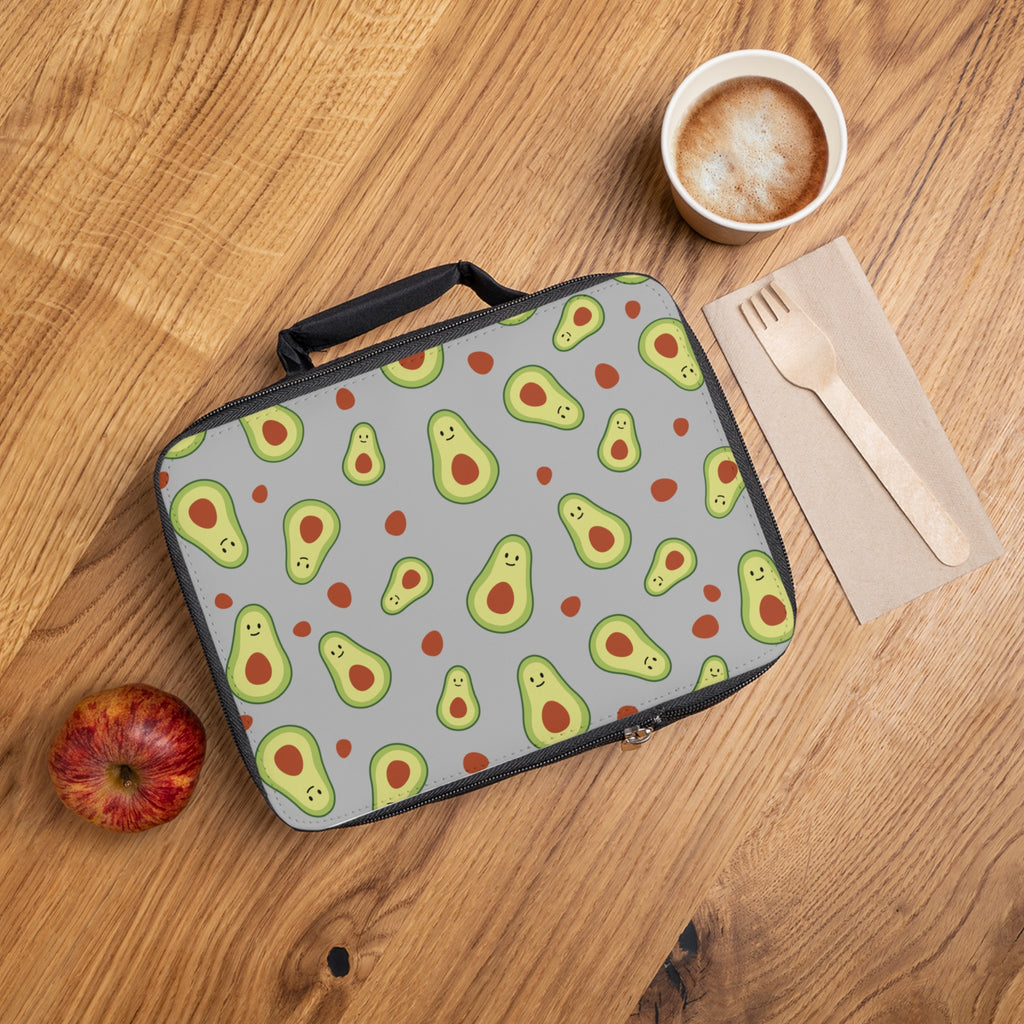Avocado Print Lunch Bag | Cute Insulated Lunch Tote for Kids & Adults | Perfect for Work, School & Picnics, Avocado Lover Gift