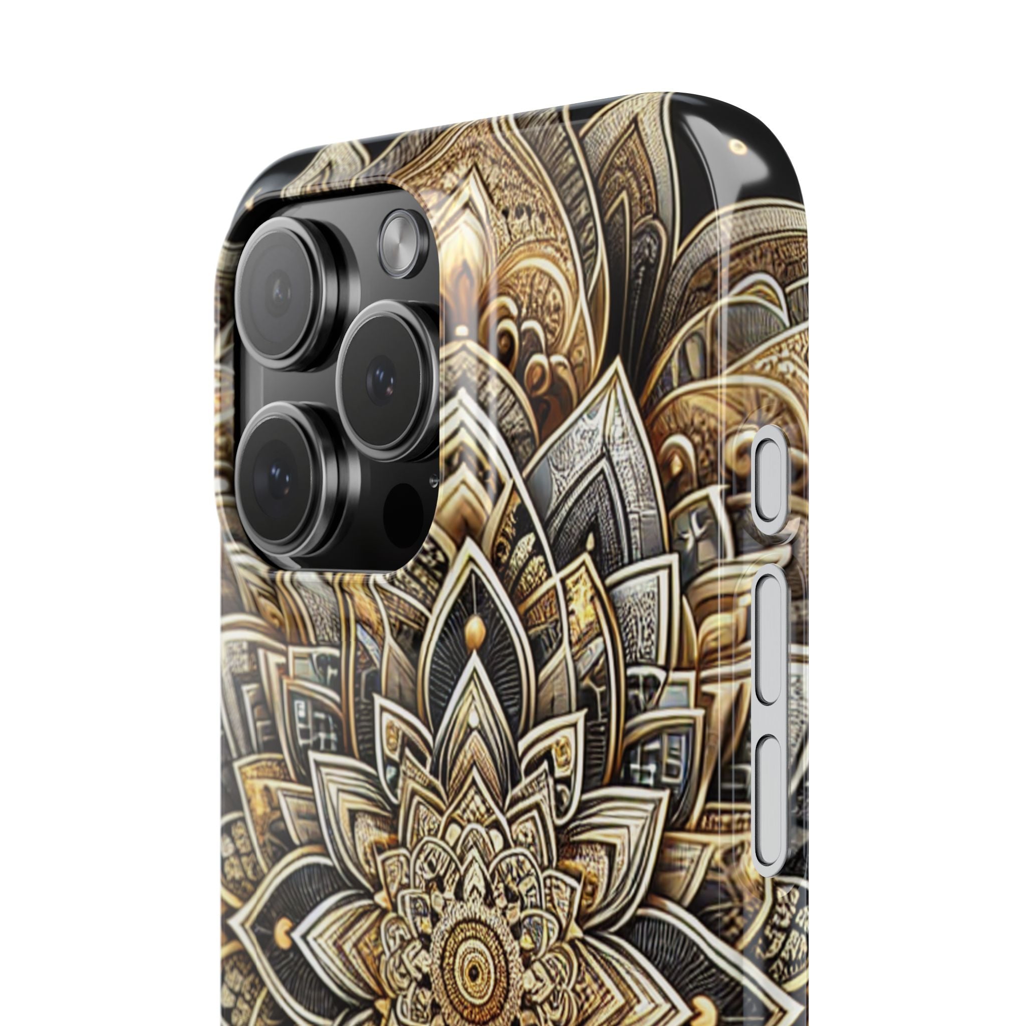 Ornate Mandala Phone Case | Boho Slim Cases for iPhone | Unique Art Gifts | Trendy Phone Accessories | Ideal for Her | Birthday & Holidays